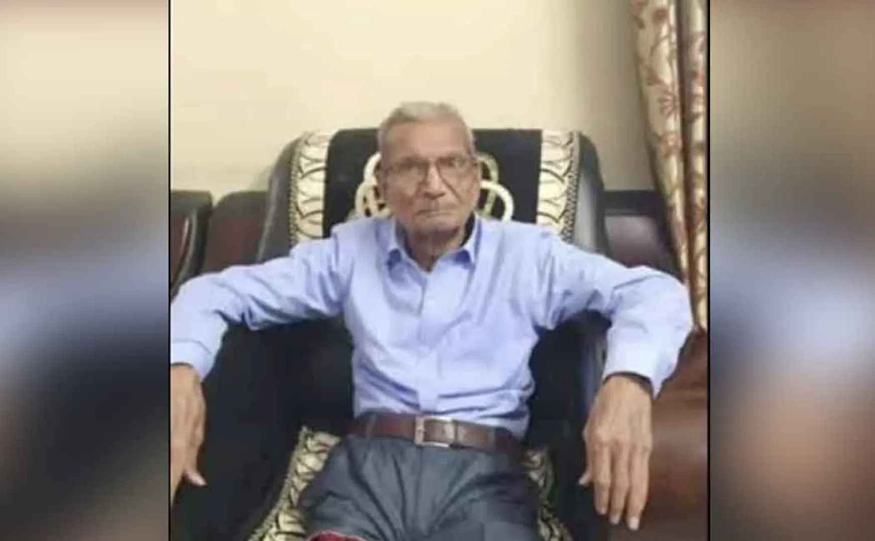 An 85-year-old patient who left the bed saying that he did not want the life of the person to live to die