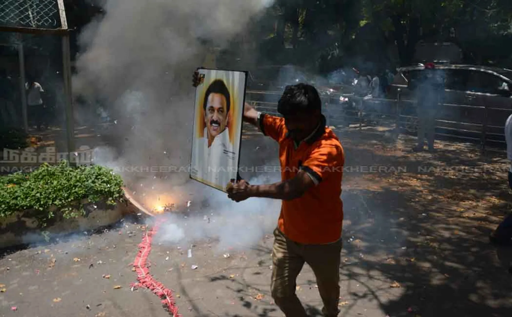 DMK volunteers at the celebration 
