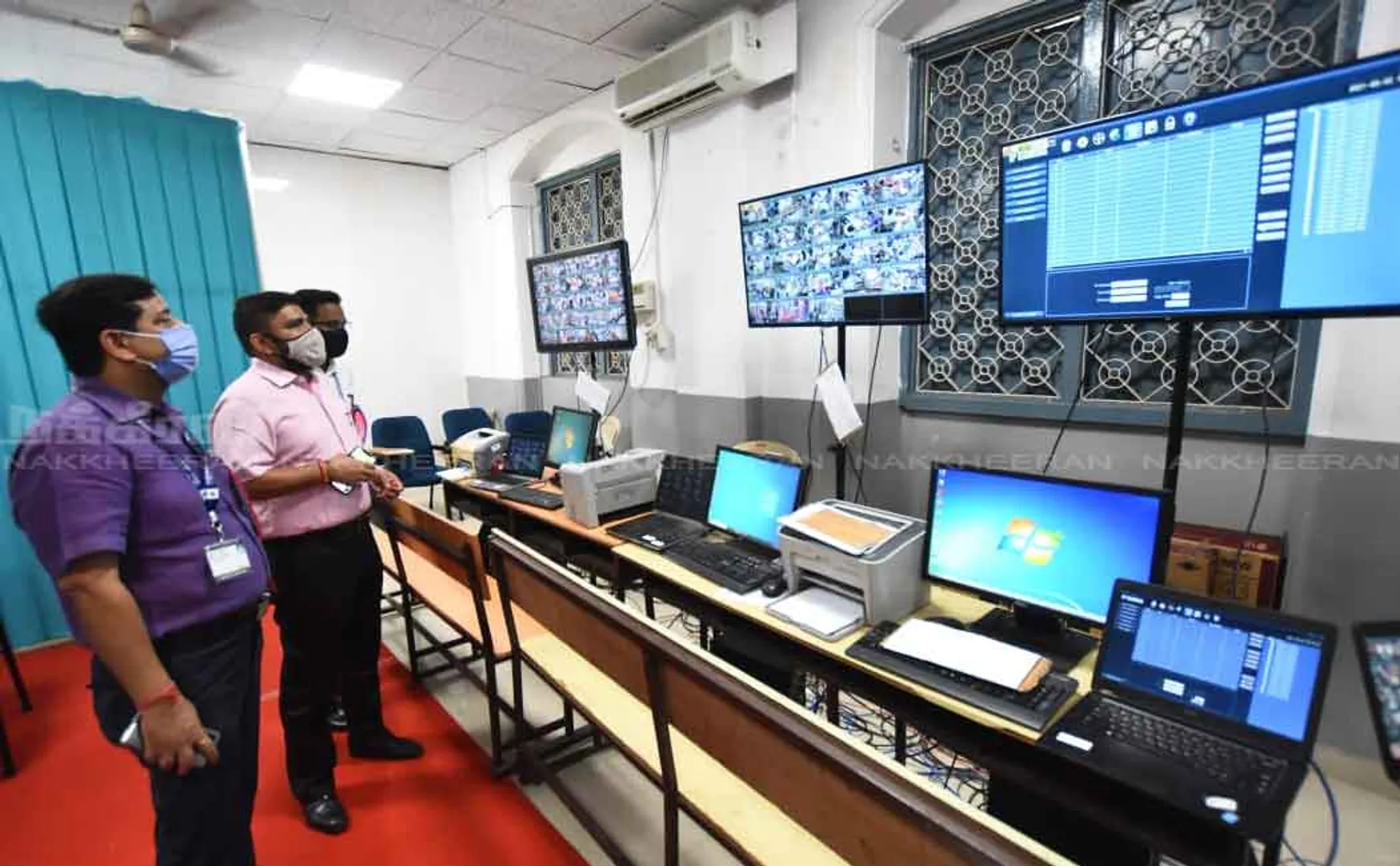Corporation Commissioner visits counting center 