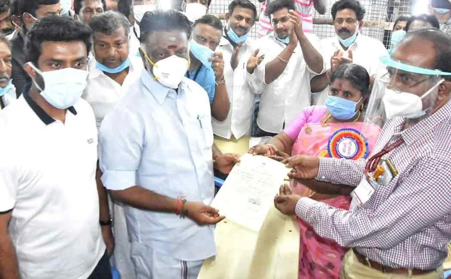 OPS congrats MK Stalin after election result 