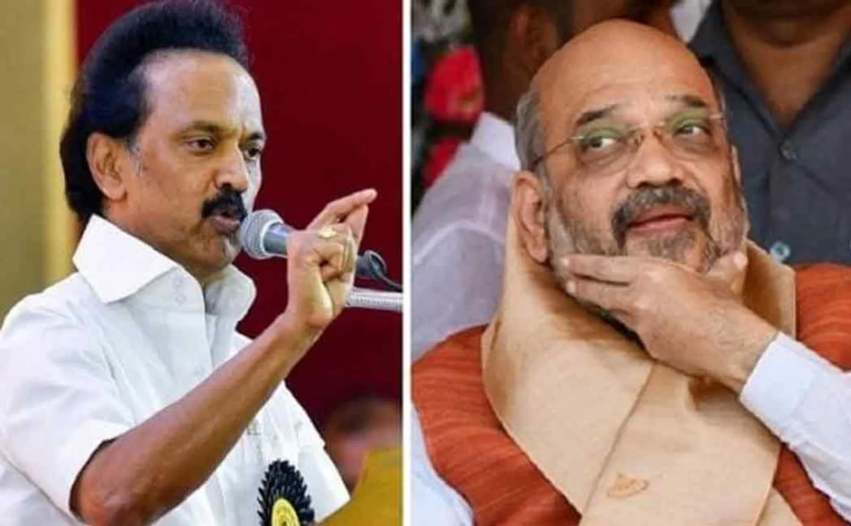 Amit Shah congrats MK Stalin and Stalin Replay to him 