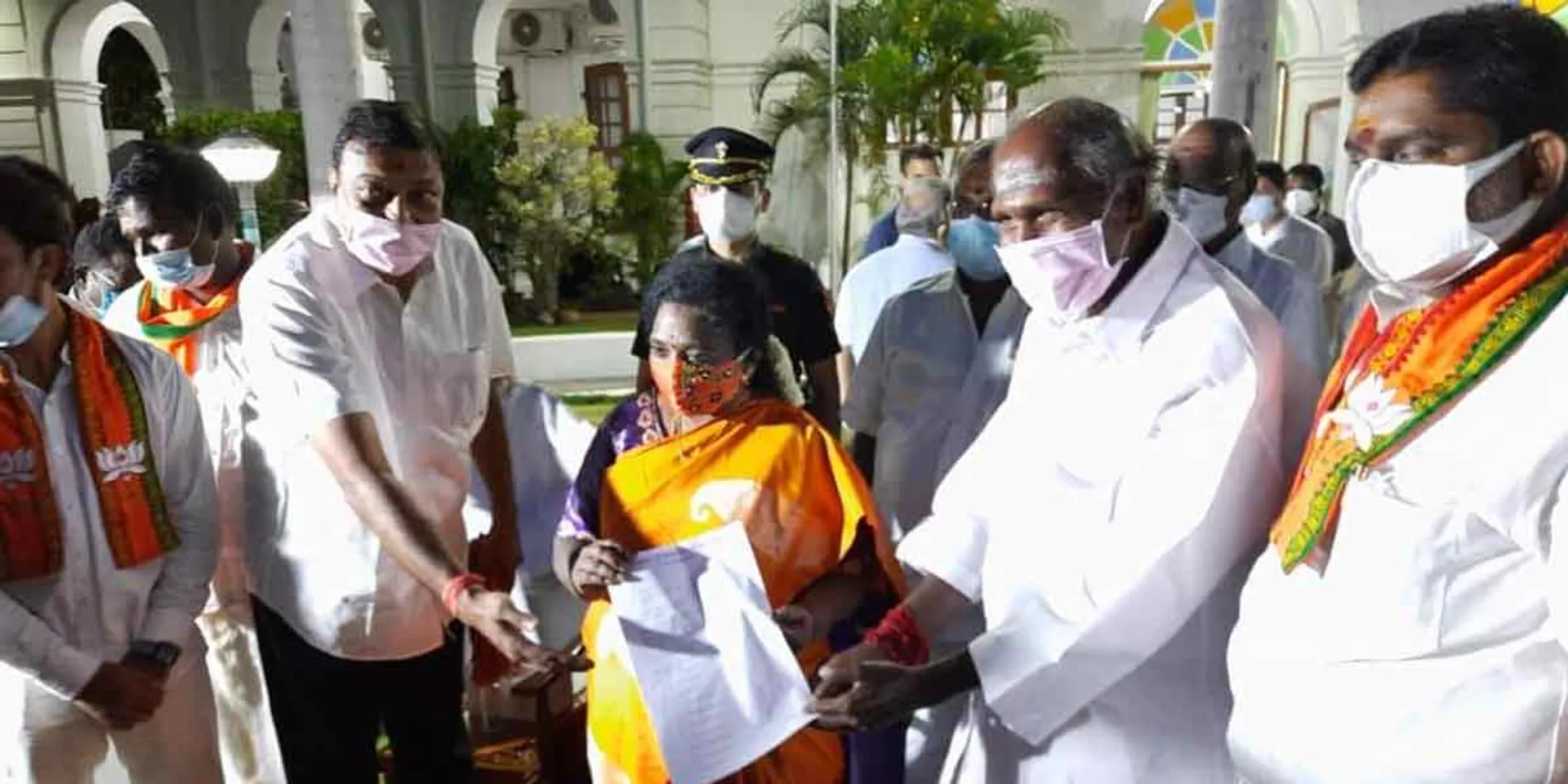  Rangasamy demanded the right to rule!
