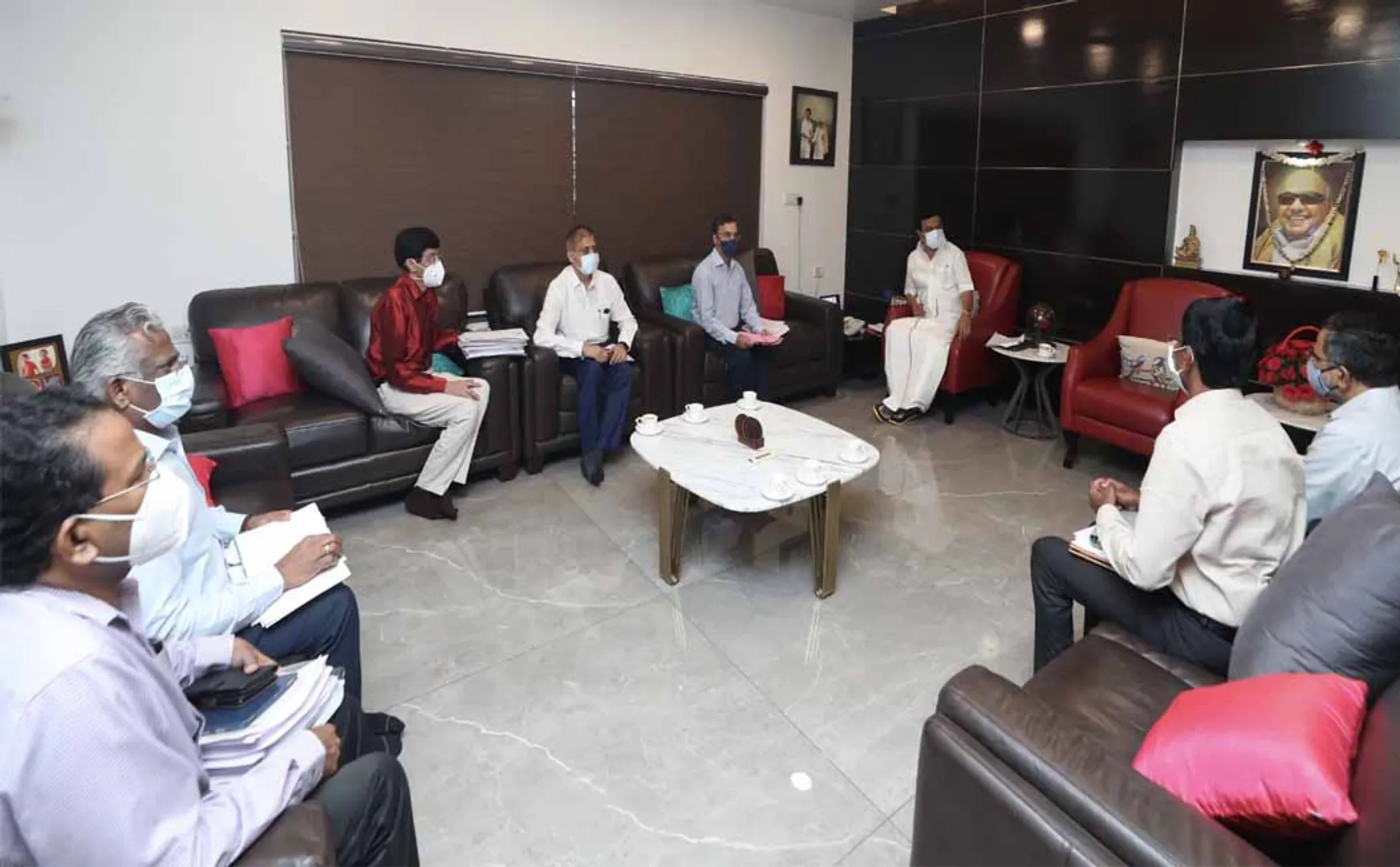 coronavirus prevention dmk chief mkstalin discussion 