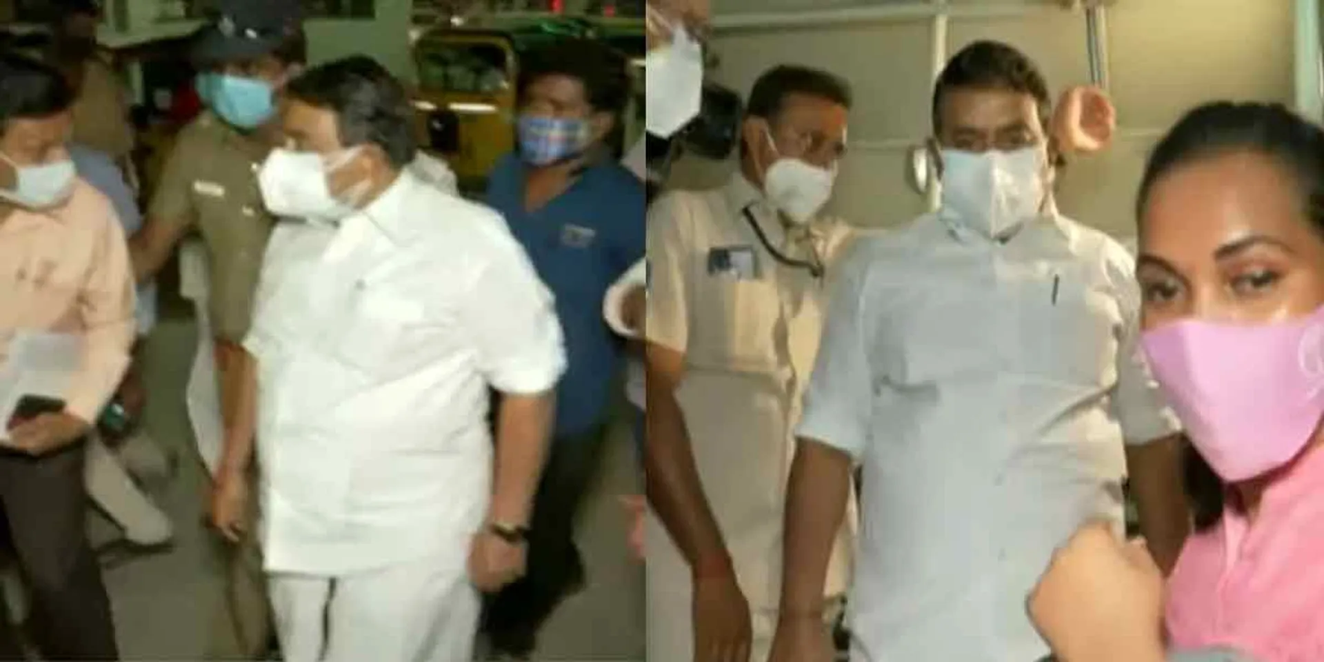 Minister Rajakannappan inspects in Coimbate