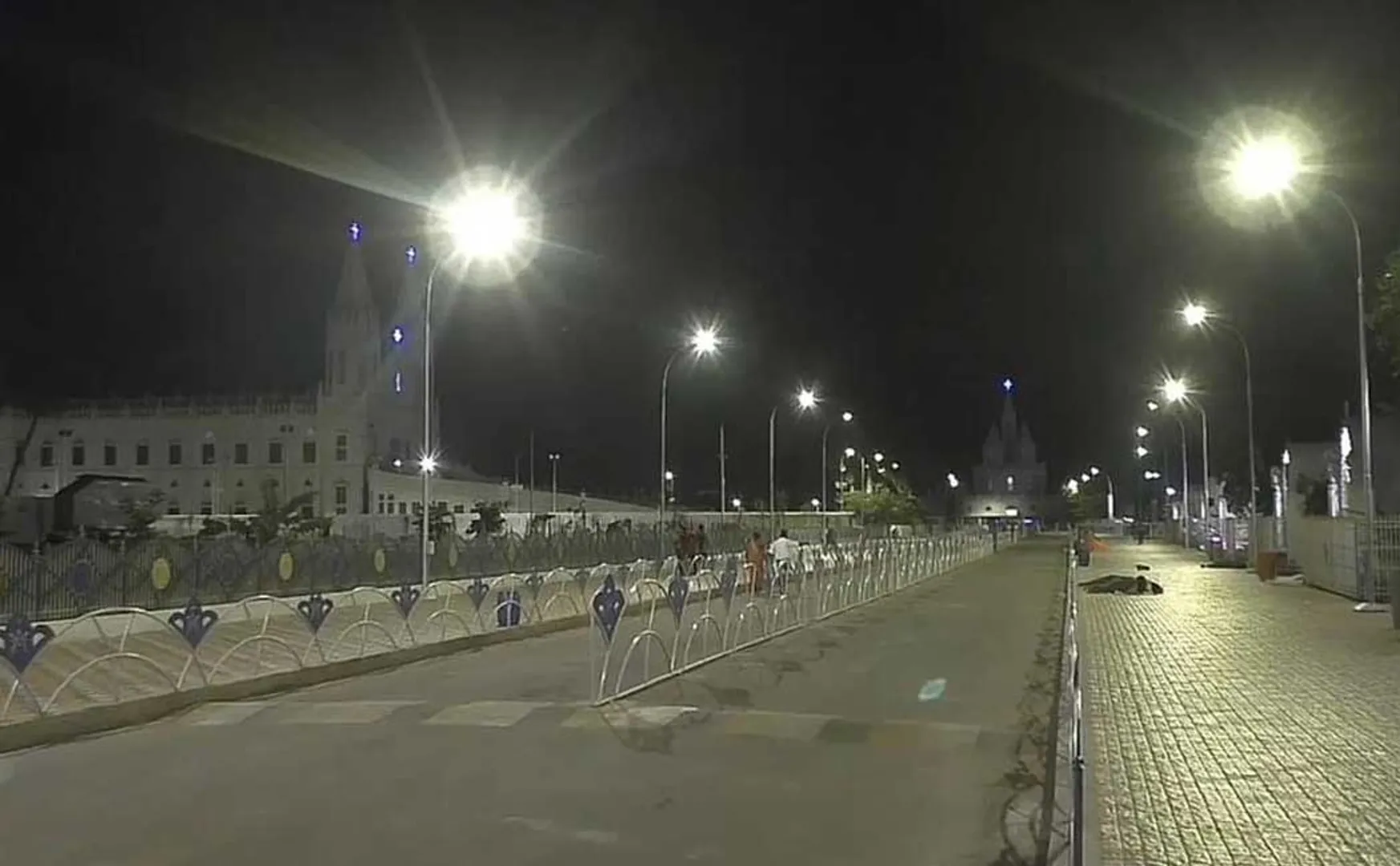 Velankanni is deserted without people moving 