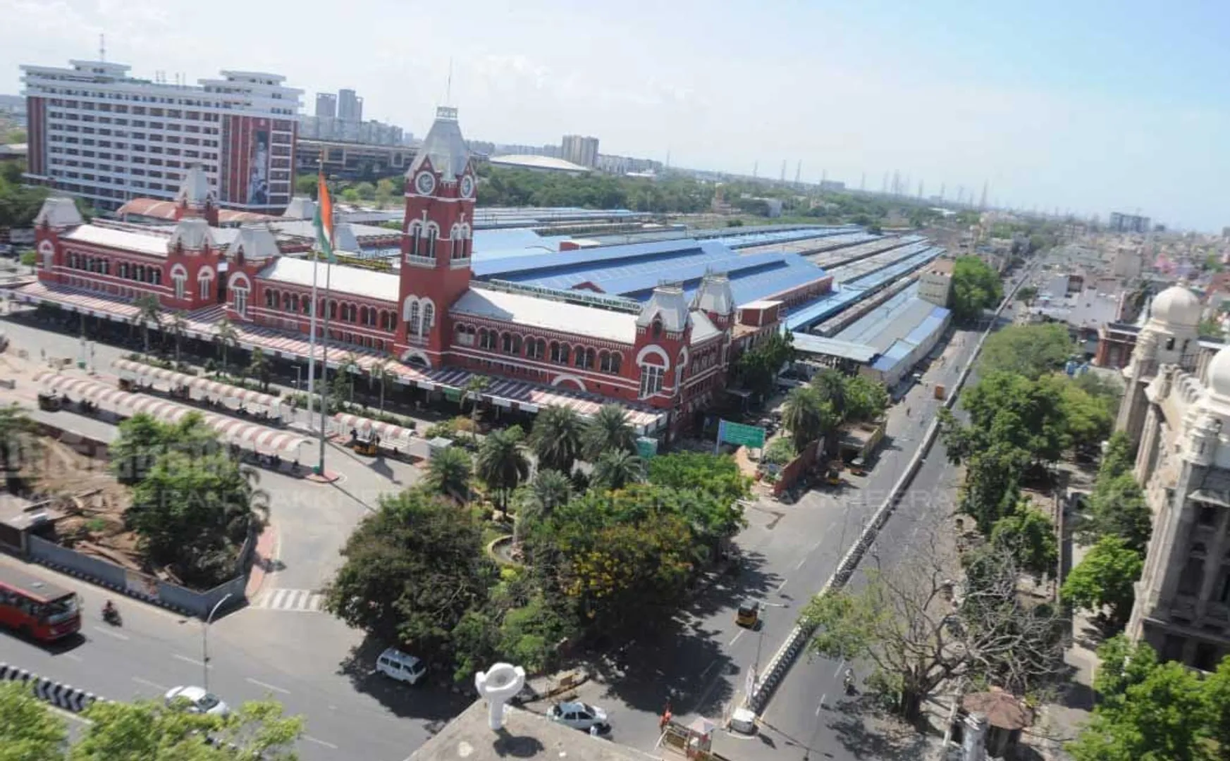 Chennai Central found without human presence 