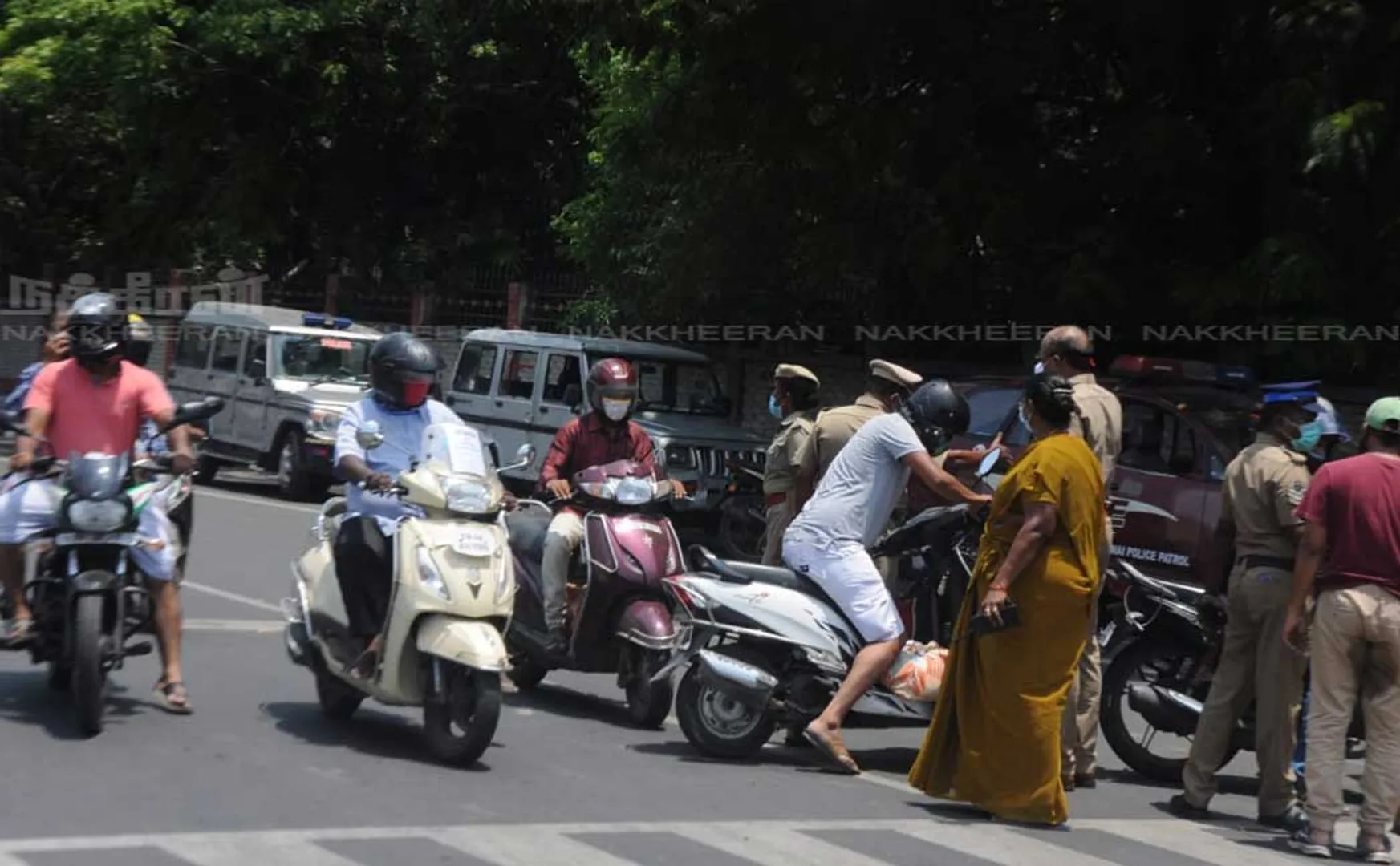Police seize vehicles coming out unnecessarily