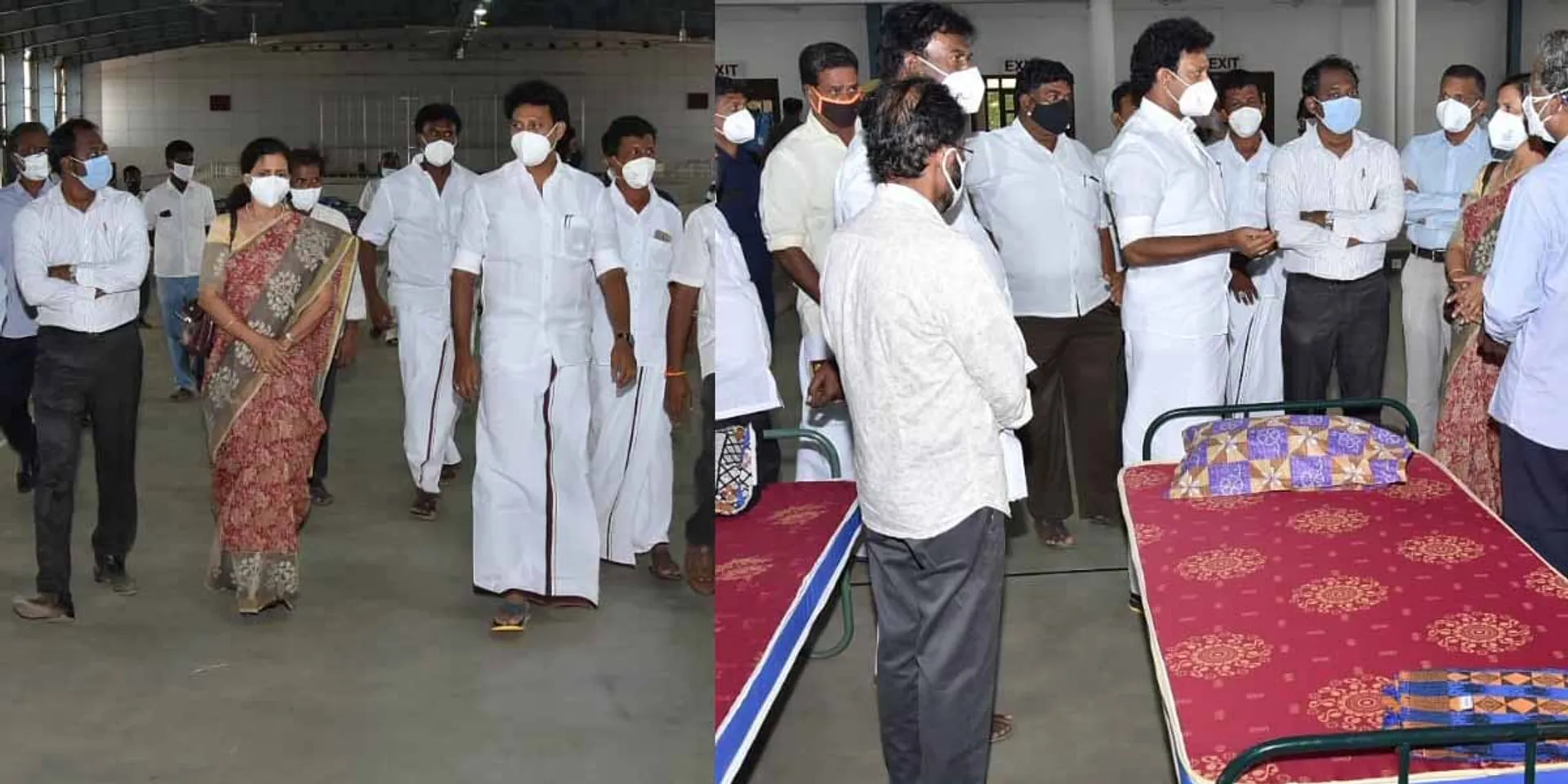 Minister Anbil Mahesh inspects Trichy NIT