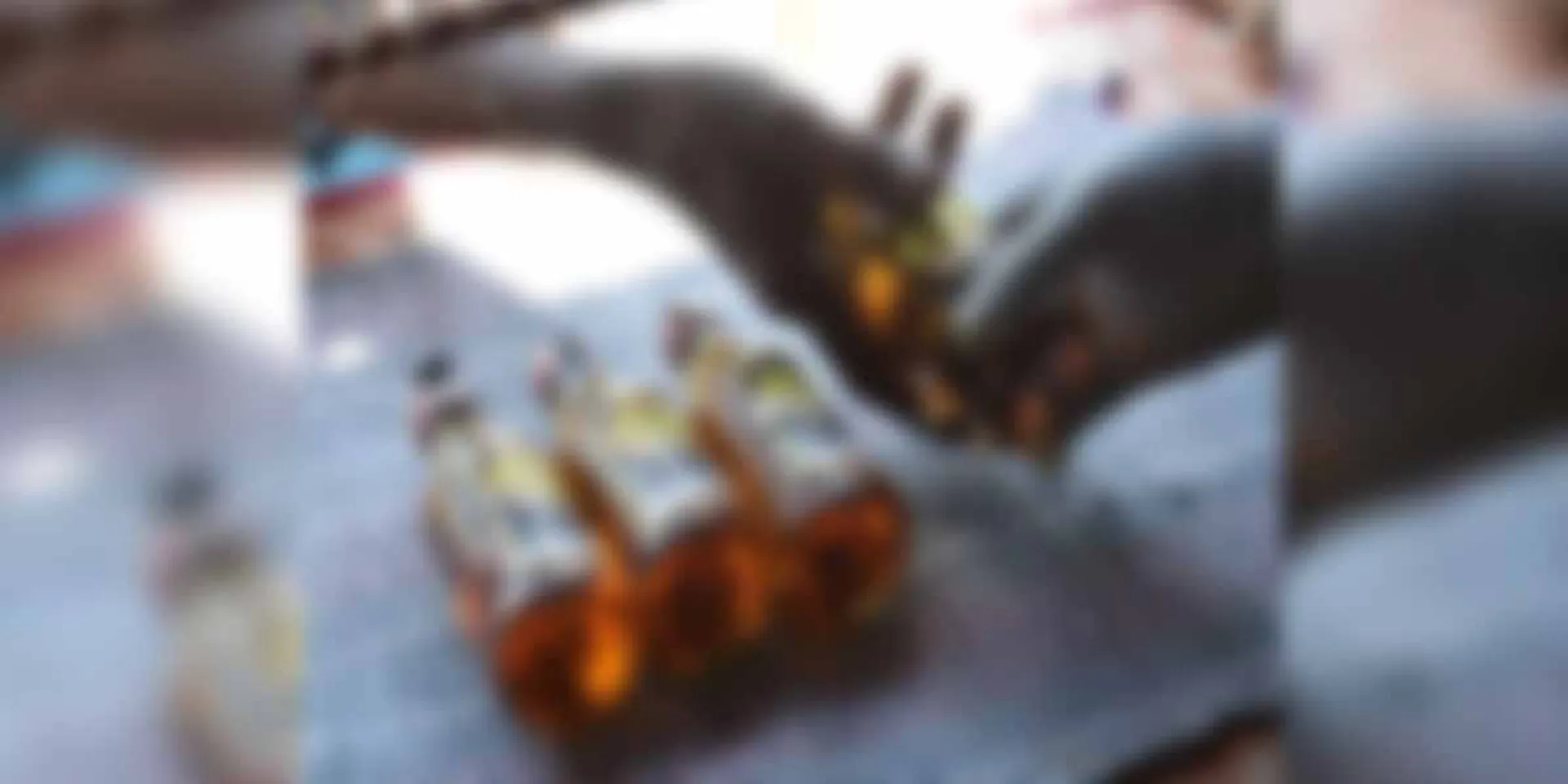Liquor sales on the counterfeit market