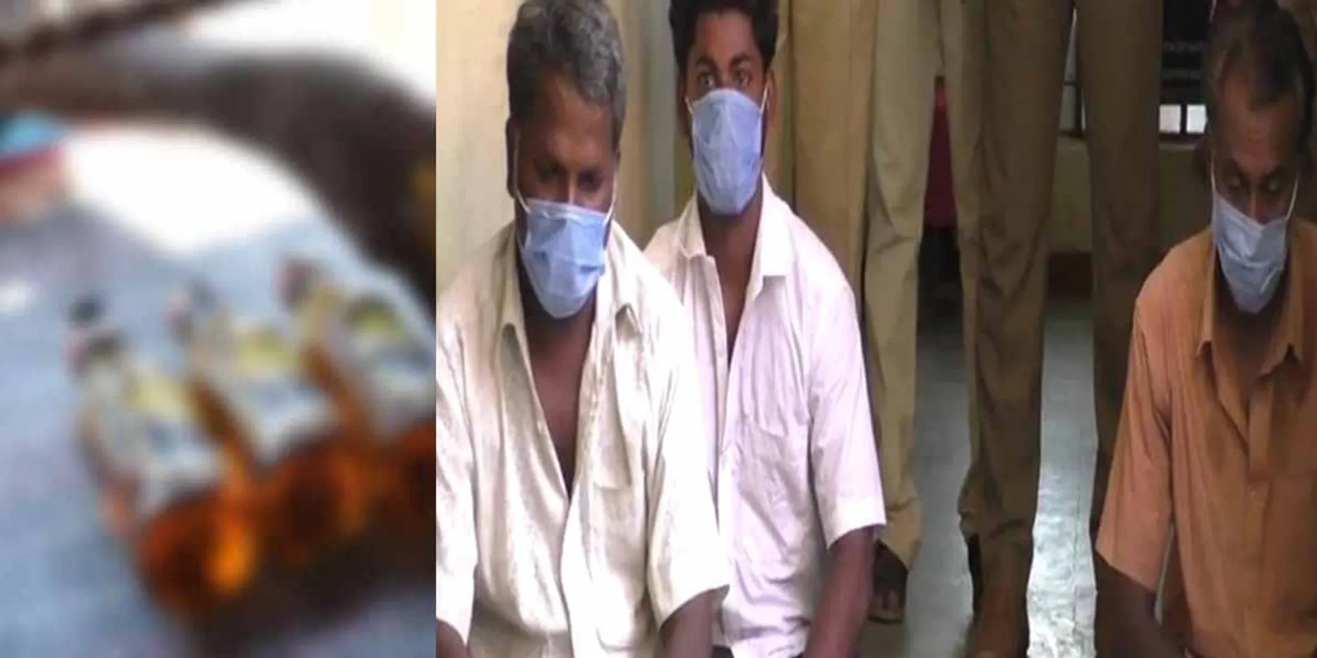 Nakkeeran news effect...  liquor bottles Confiscation worth 2 lakh rupees