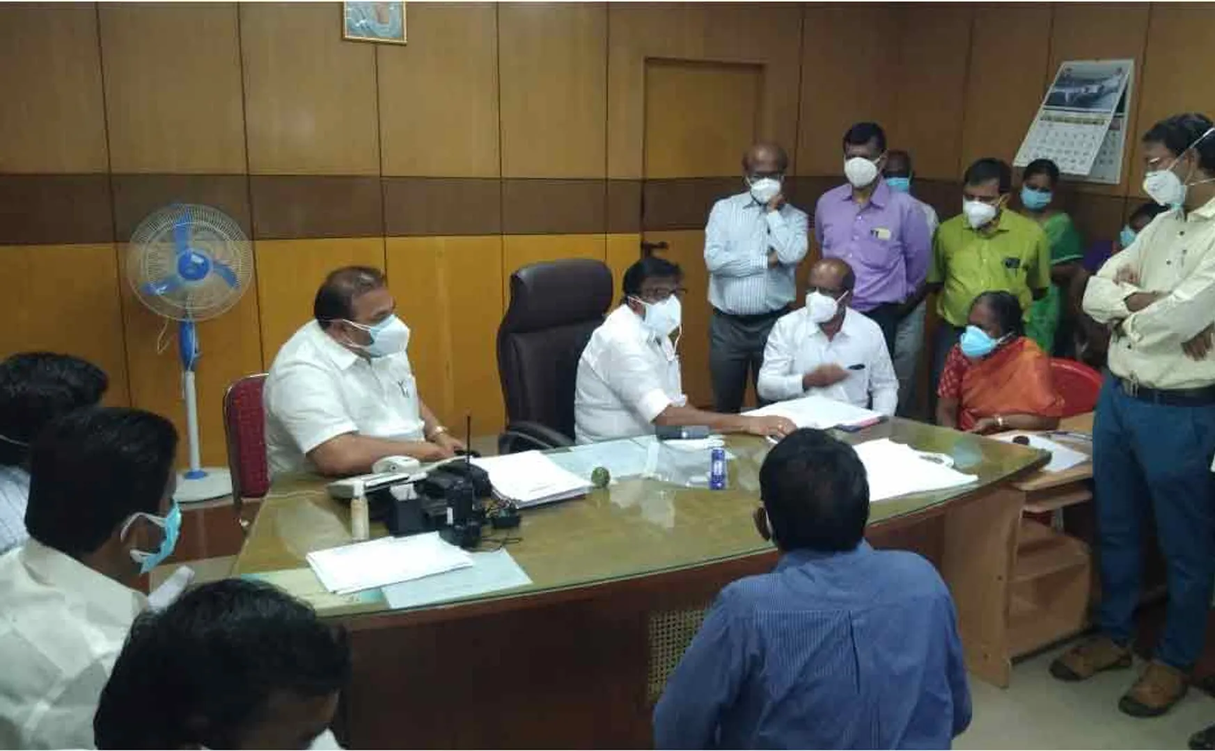 "Work is underway to establish an additional 100 seats in the Government Hospital." - Minister KN Nehru