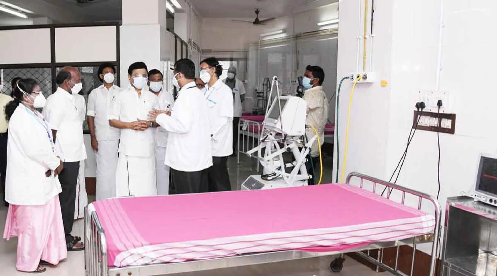 Chief Minister Stalin's study in Trichy!