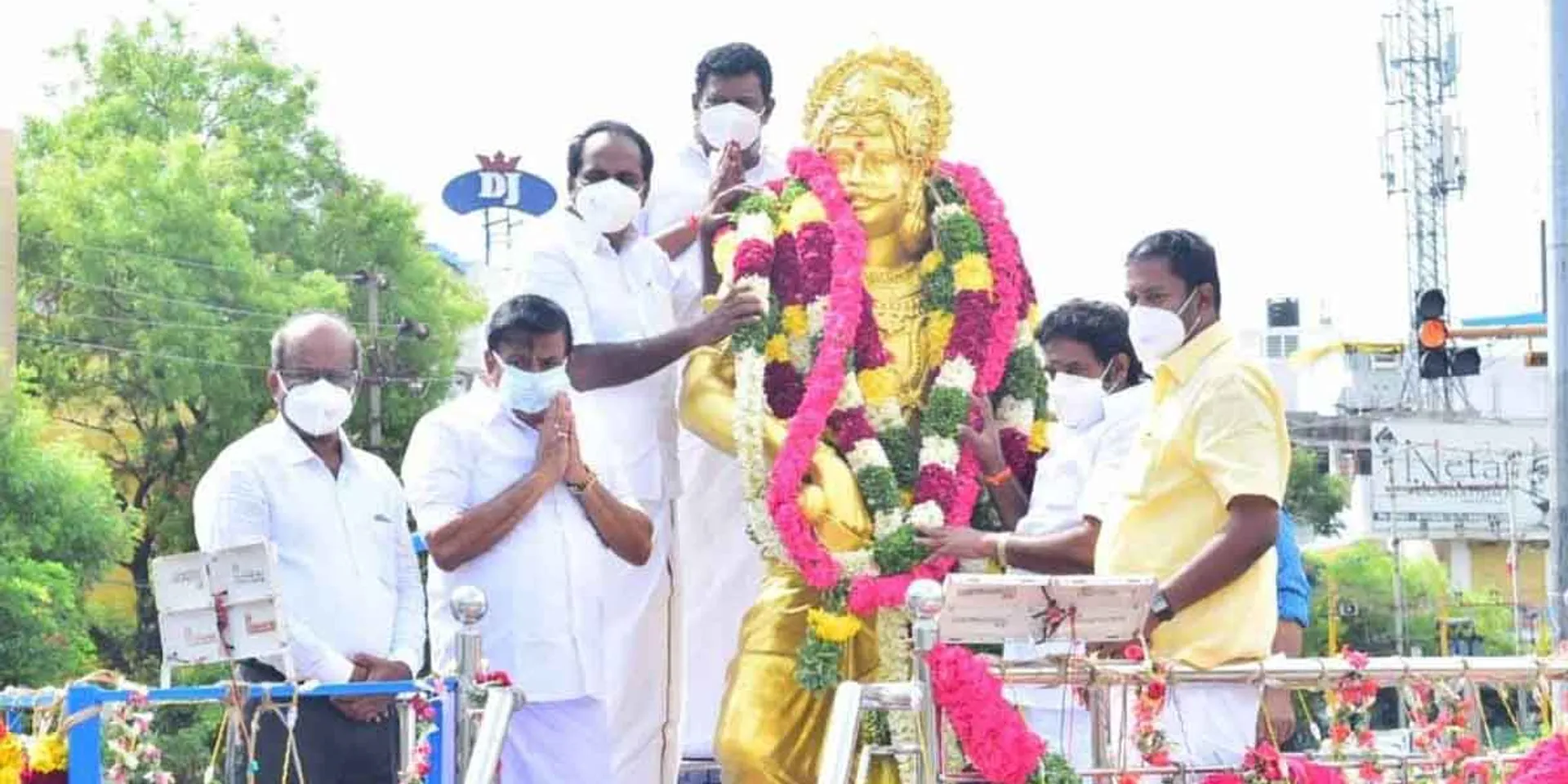 Muttaraiyar Satya Festival ... Ministers including KN and Nehru wear evening dress and pay their respects!