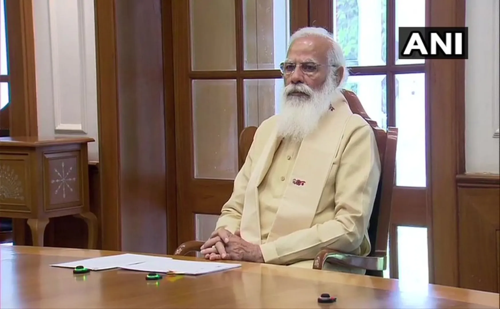 cyclone yaas prime minister narendra modi discussion with officers 