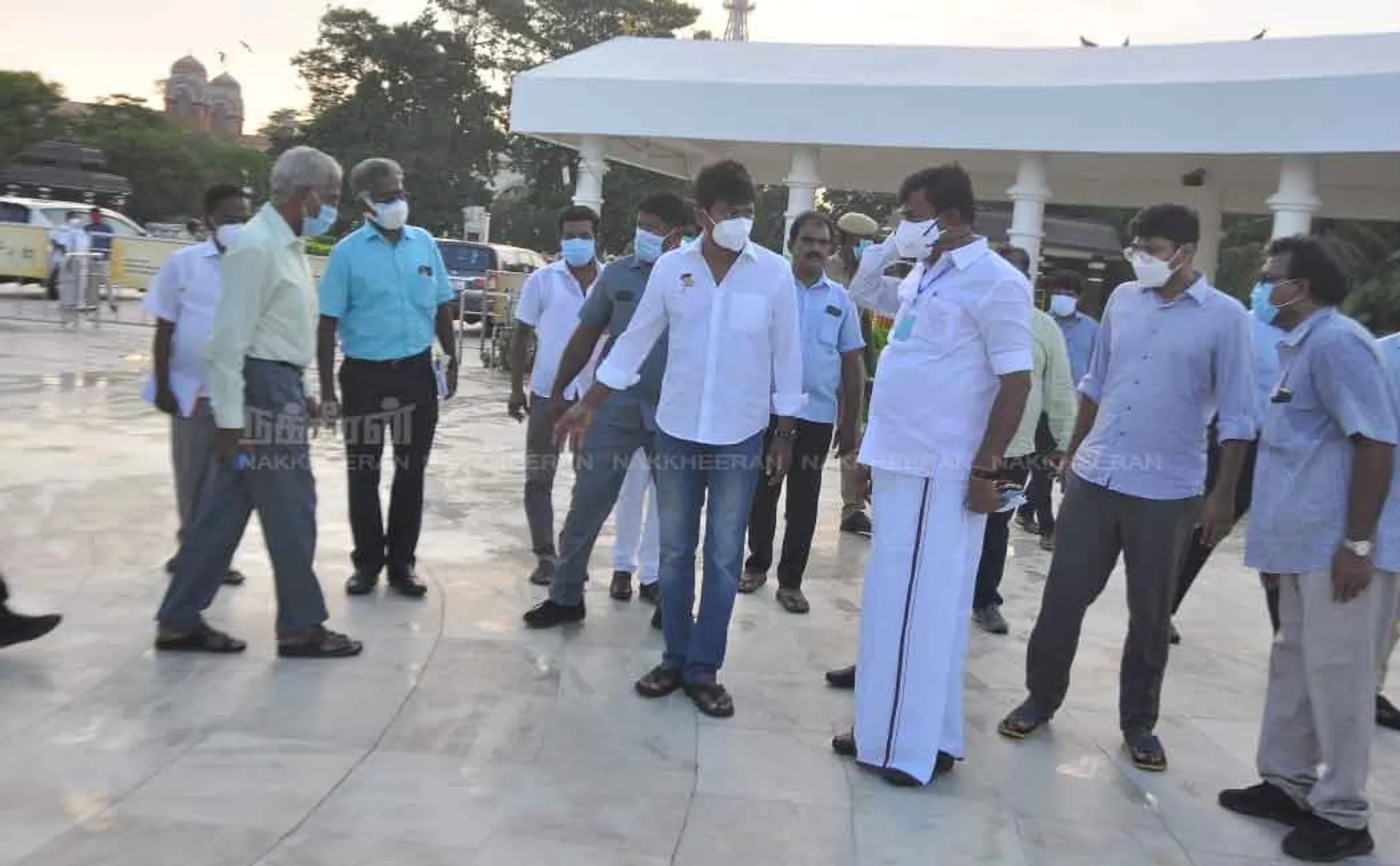 MLA who started the vaccination camp and provided welfare assistance