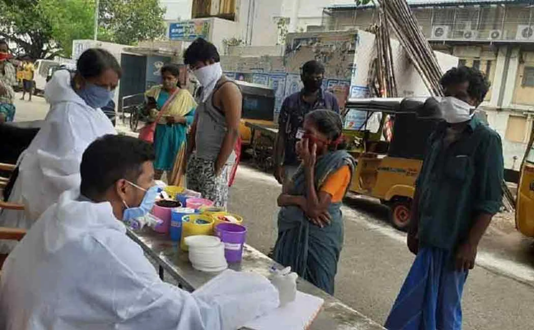 Fever Diagnosis Special Camp in Salem! Intensity of corona prevention action !!