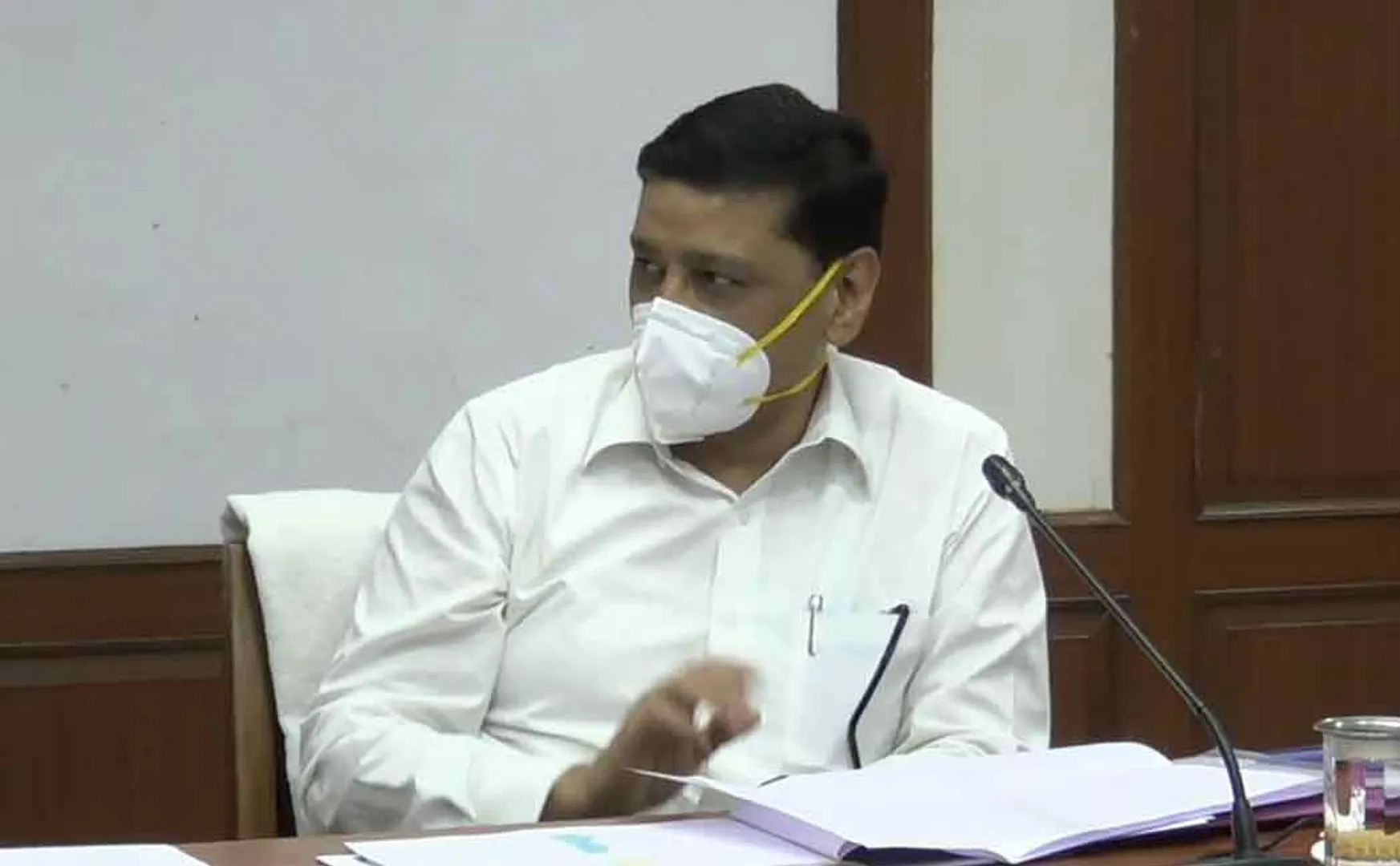 Additional Chief Secretary to the Government for Public Works Sandeep Saxena