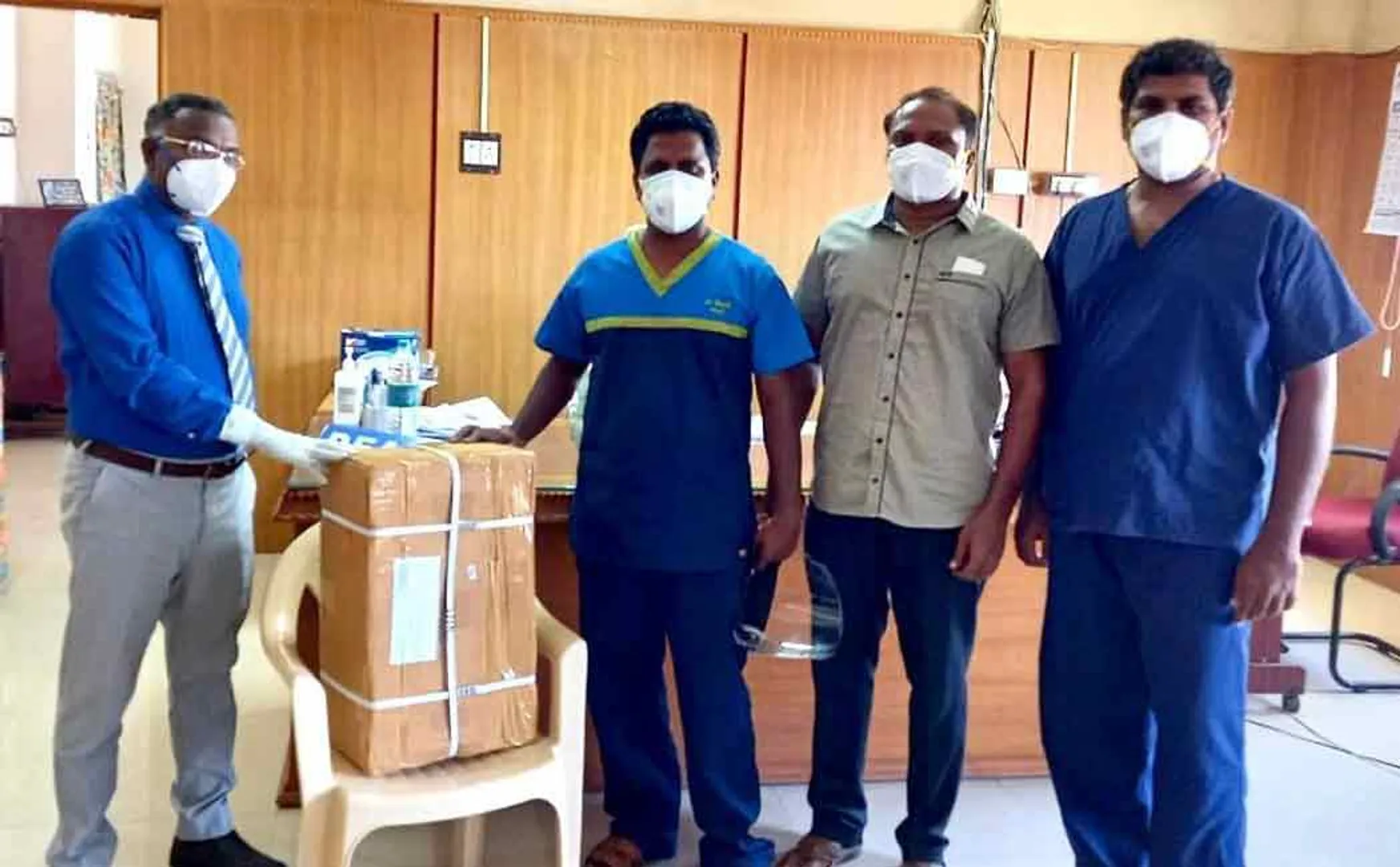 Indian Medical Association doctors help Thiruvarur Government Medical College ..!