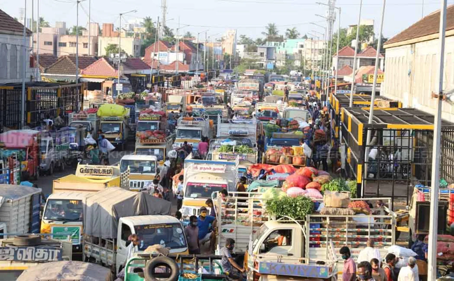 Major places in Chennai seen in crowds