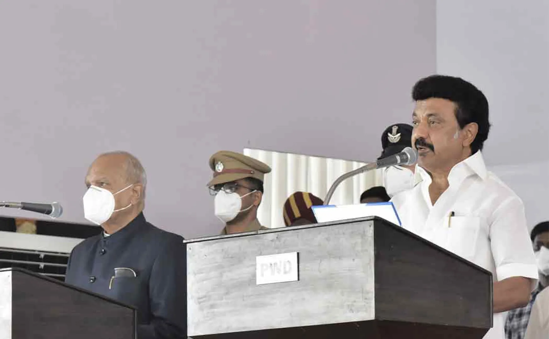 One month rule of  M K Stalin 