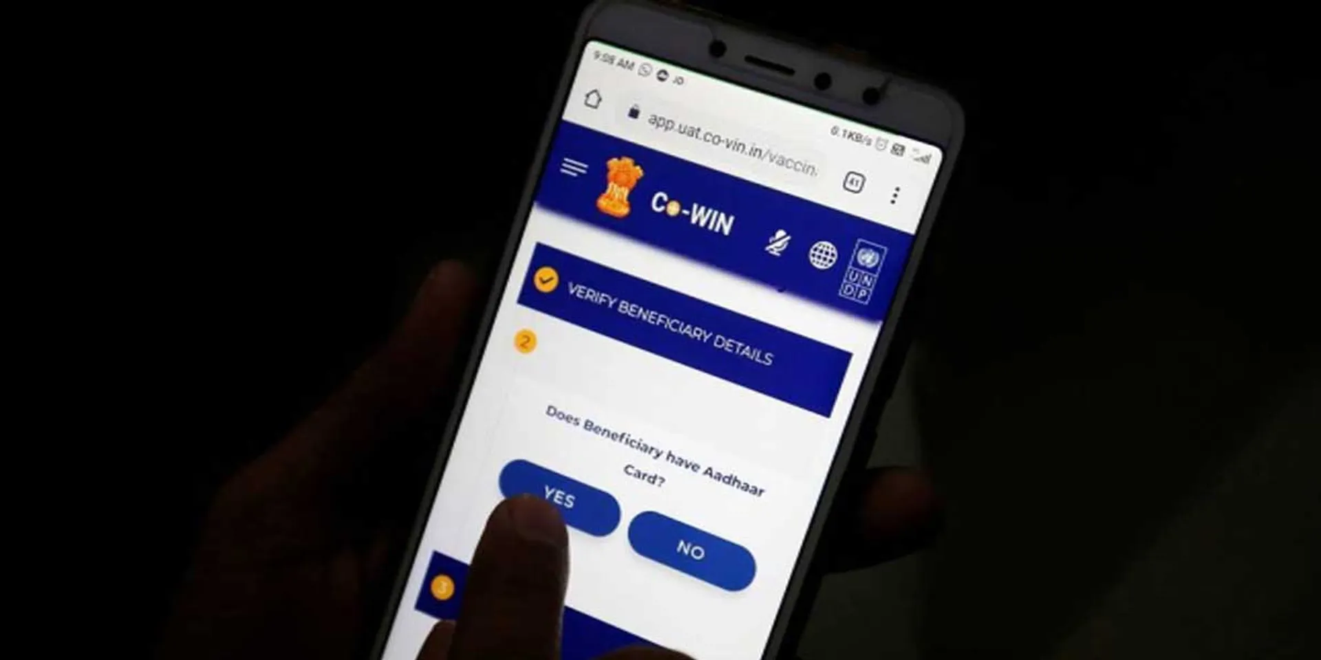 Tamil addition to coWIN website!