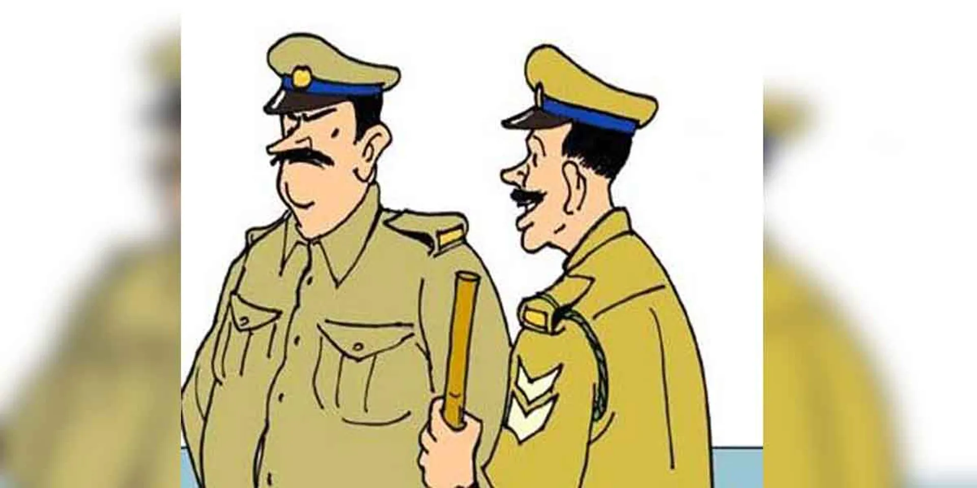  breaking house lock and stealing jewelery and money by police