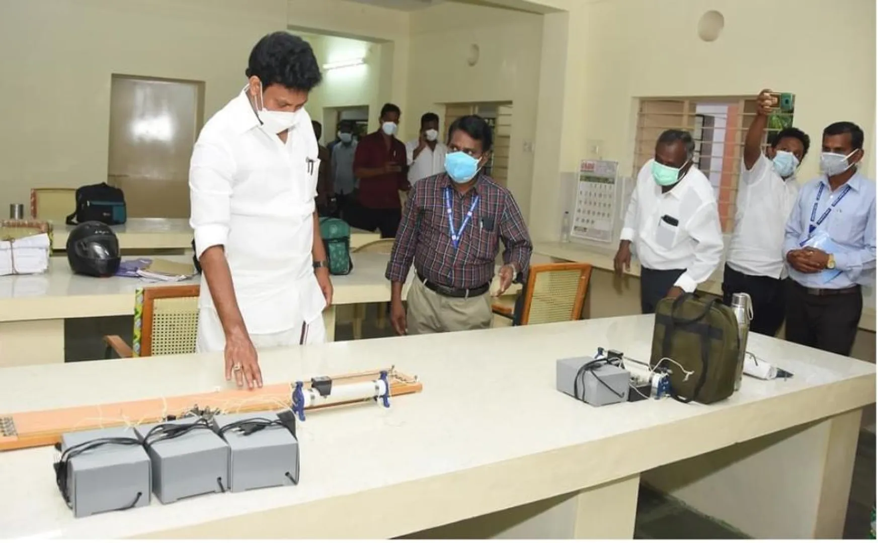 tamilnadu school education minister inspection for schools 
