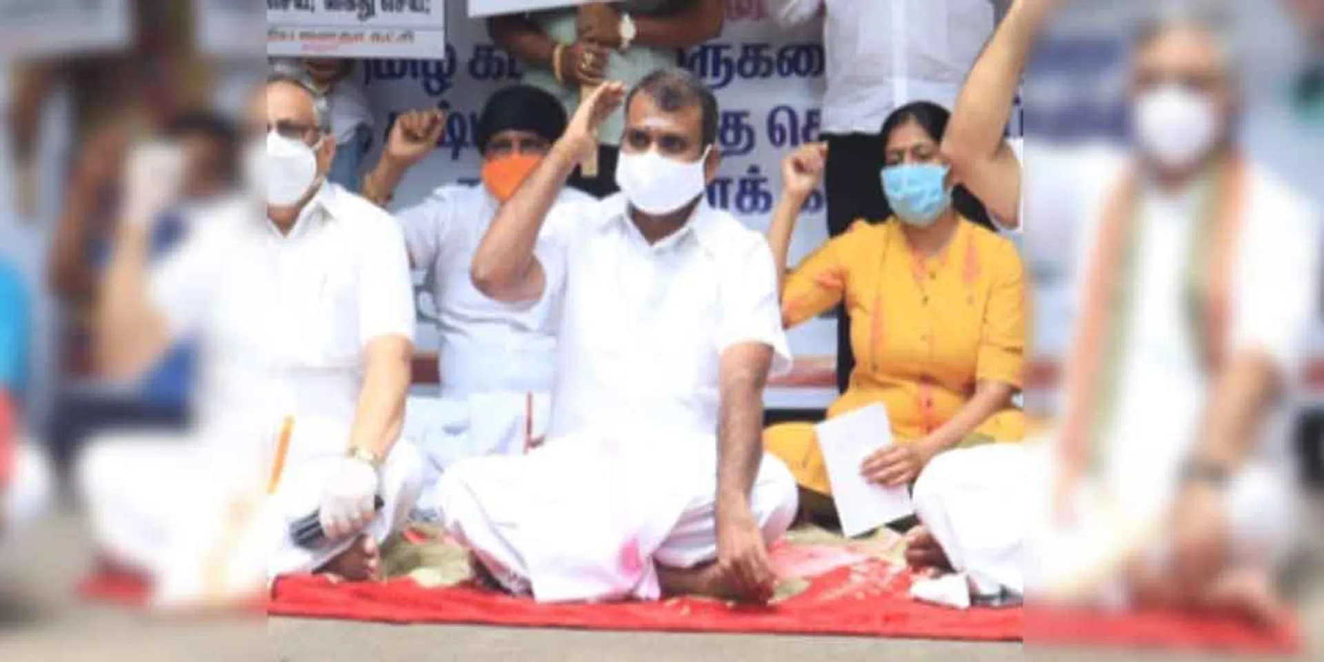 'DMK is playing a double role' - L. Murugan struggle against the opening of Tasmac
