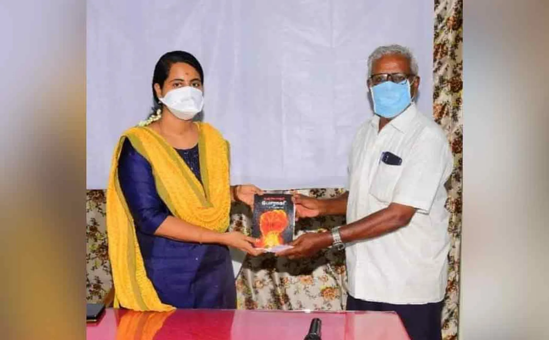 Sub Collector Anu who got transfer..   