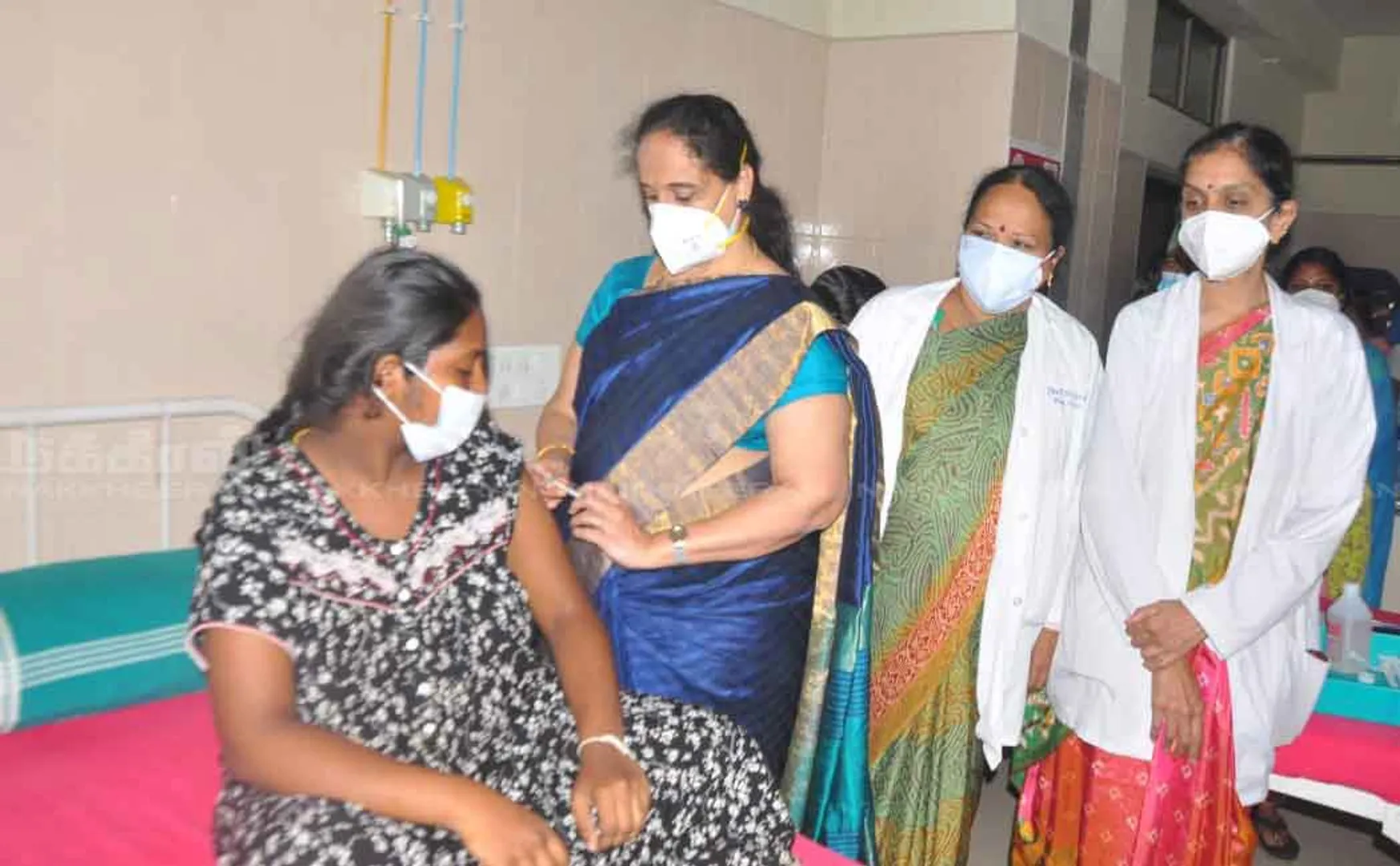 womans who delivered are vaccinated
