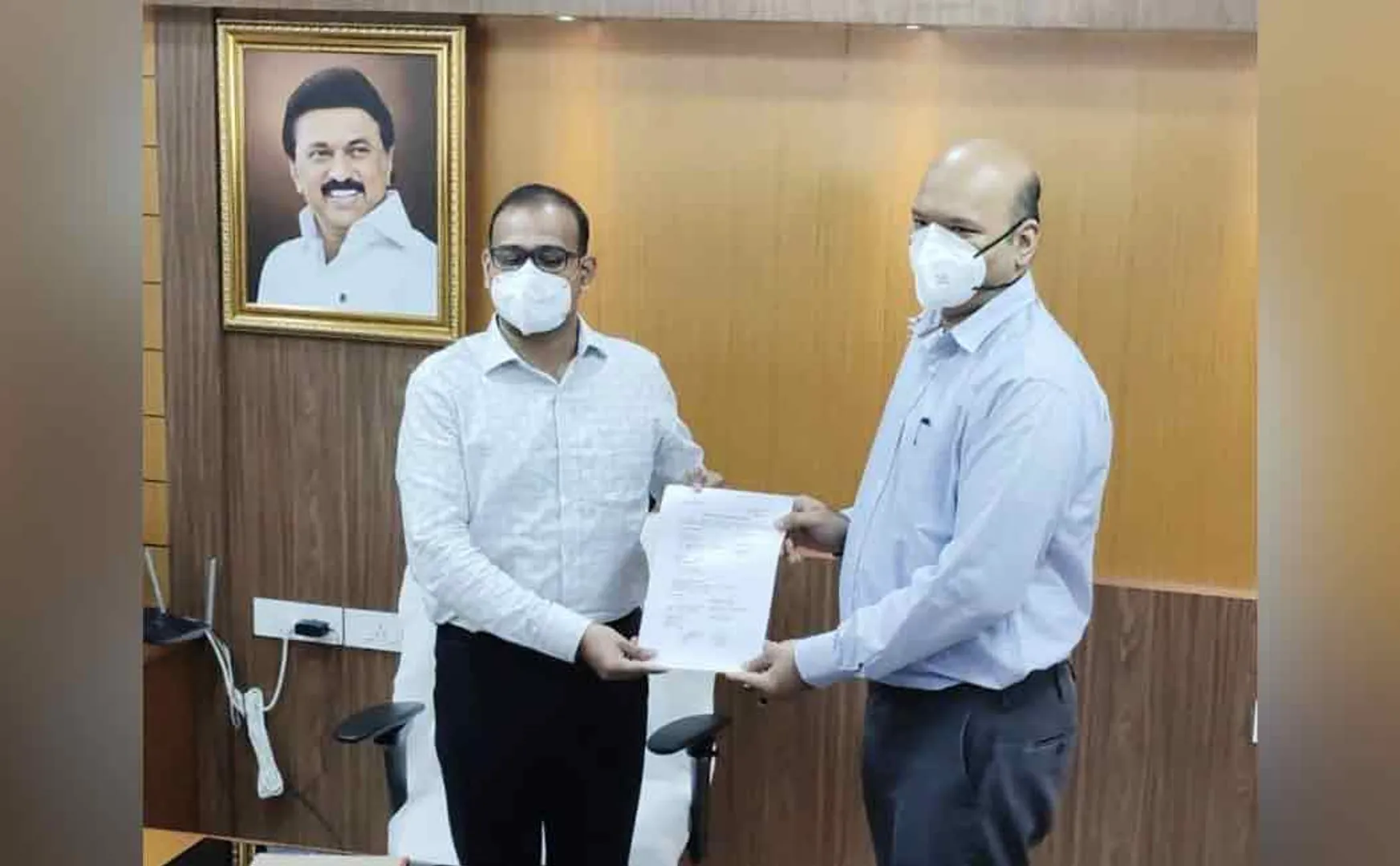 Coimbatore new collector takes charge ..!