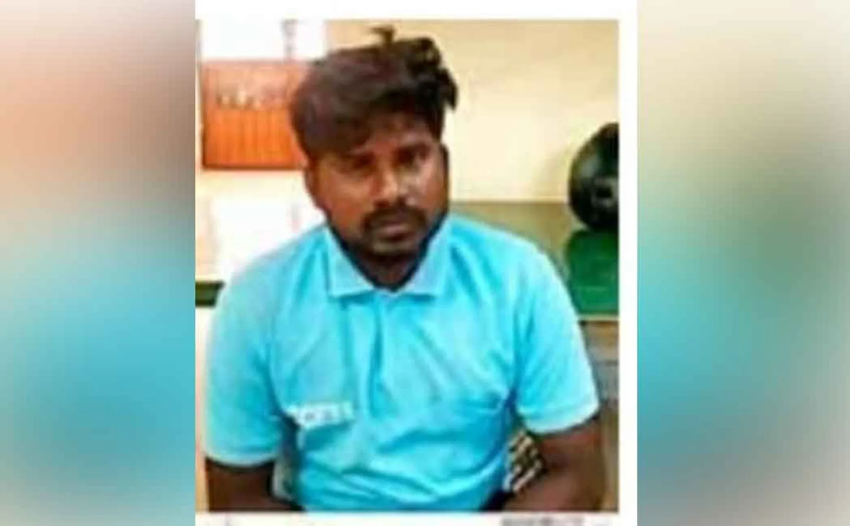 The young man who stole the goat; Handing over to the police