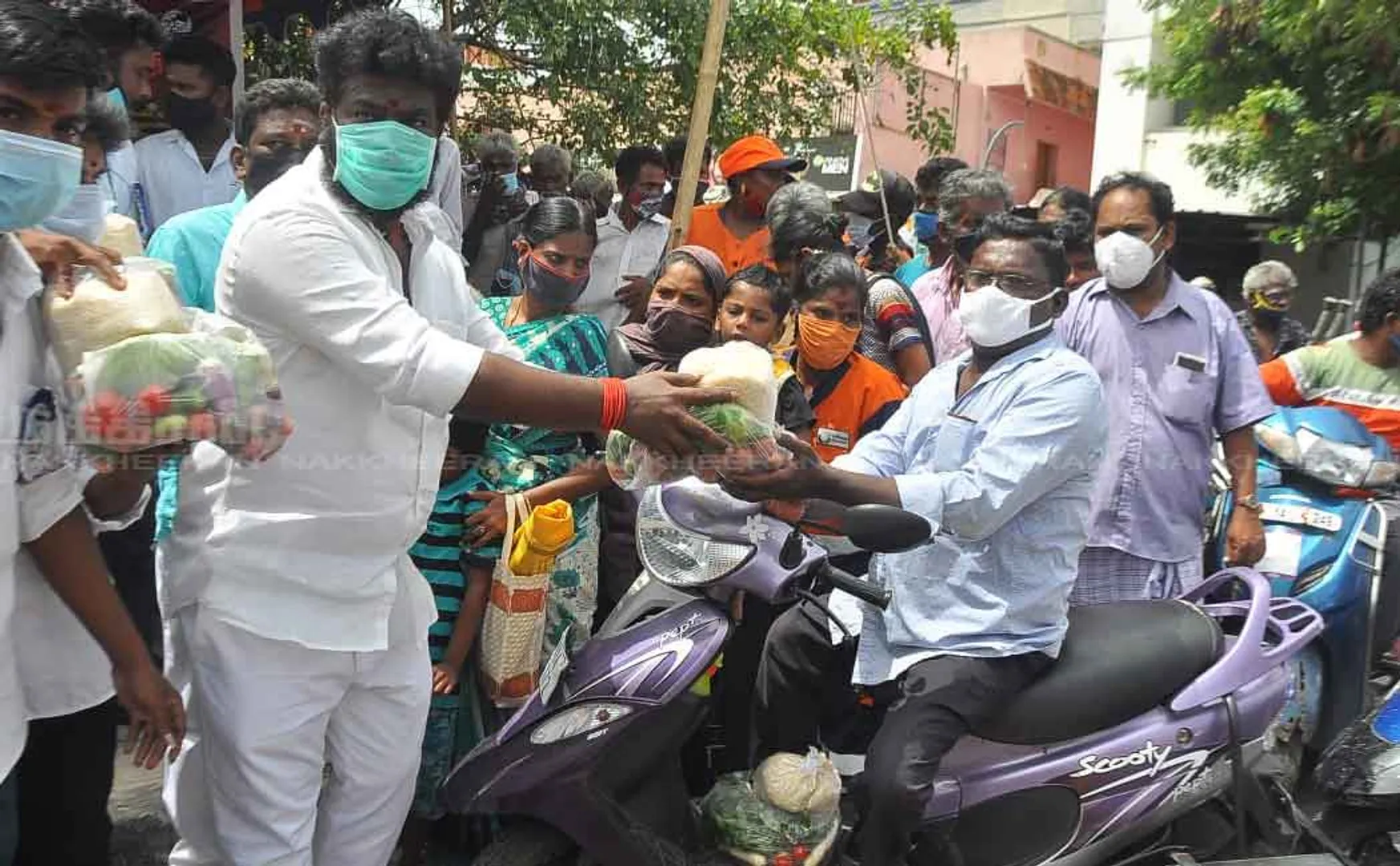 Vijay youth activist who helped people 