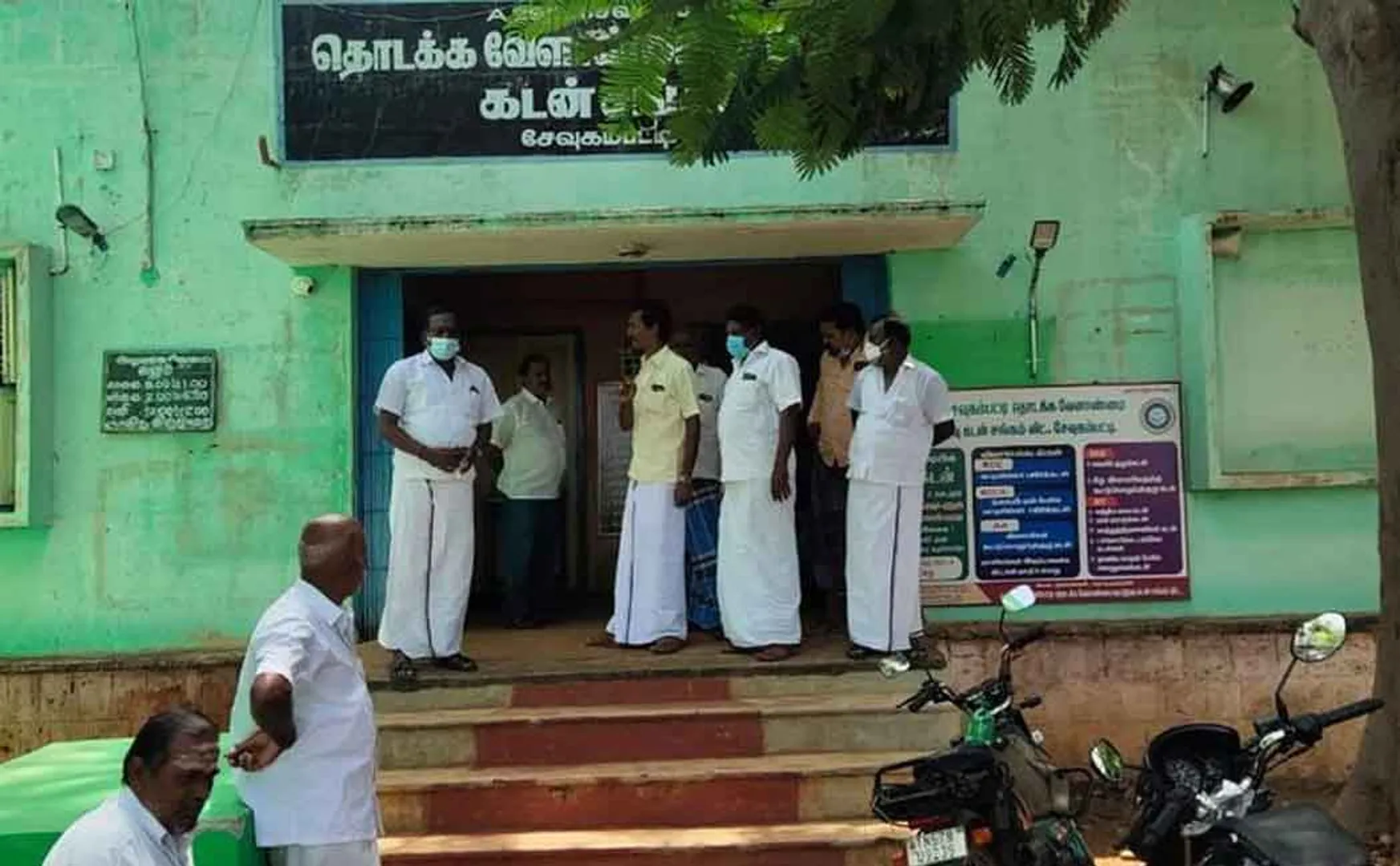 AIADMK laid new inscription to building already open
