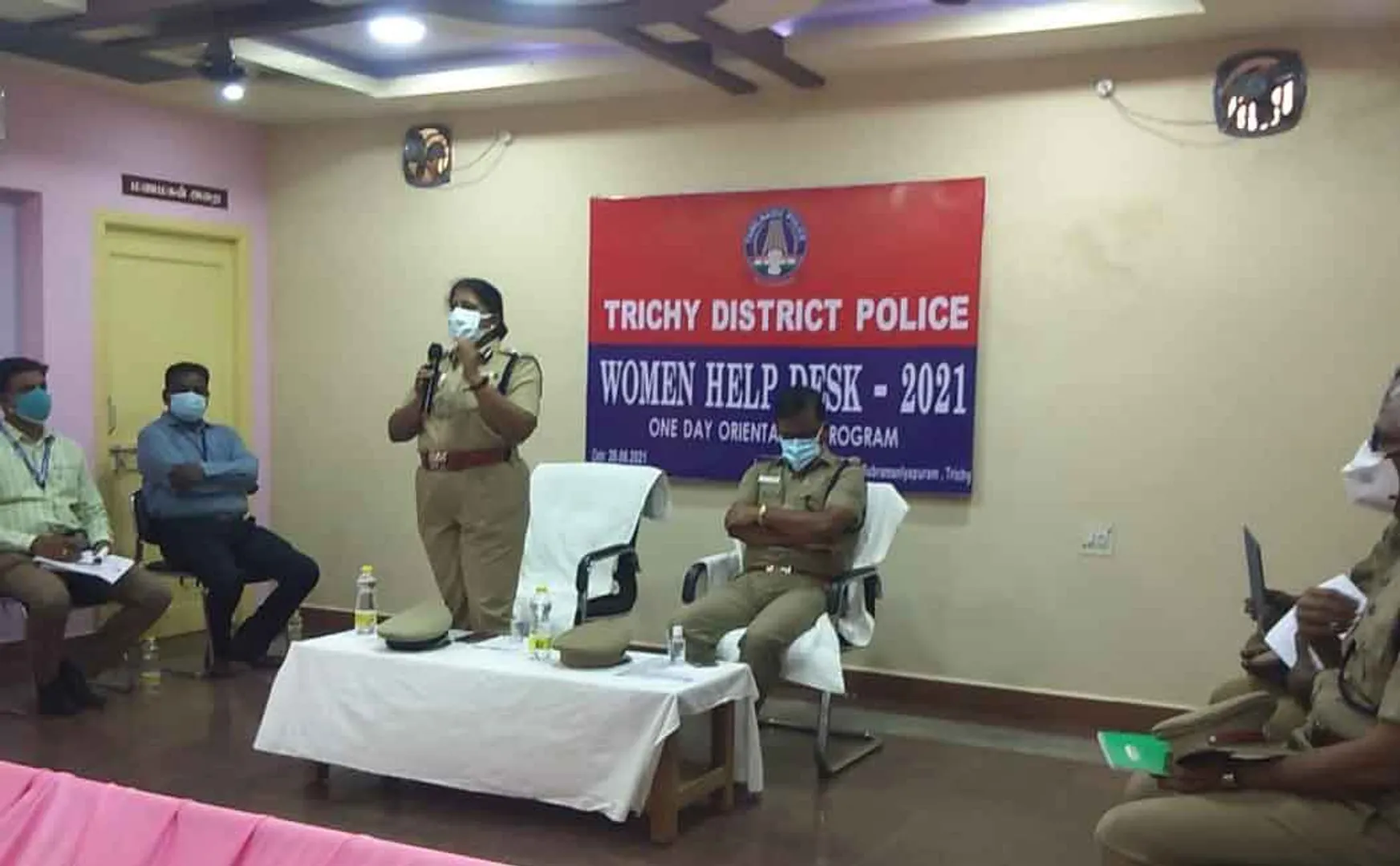 Dedicated Help Desk for Women and Children: Central Zone Deputy Chief of Police opened