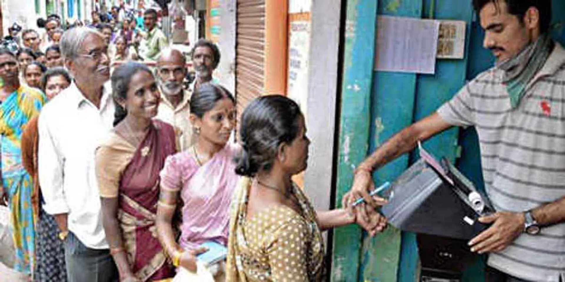 Fingerprint registration again in ration shops from today!