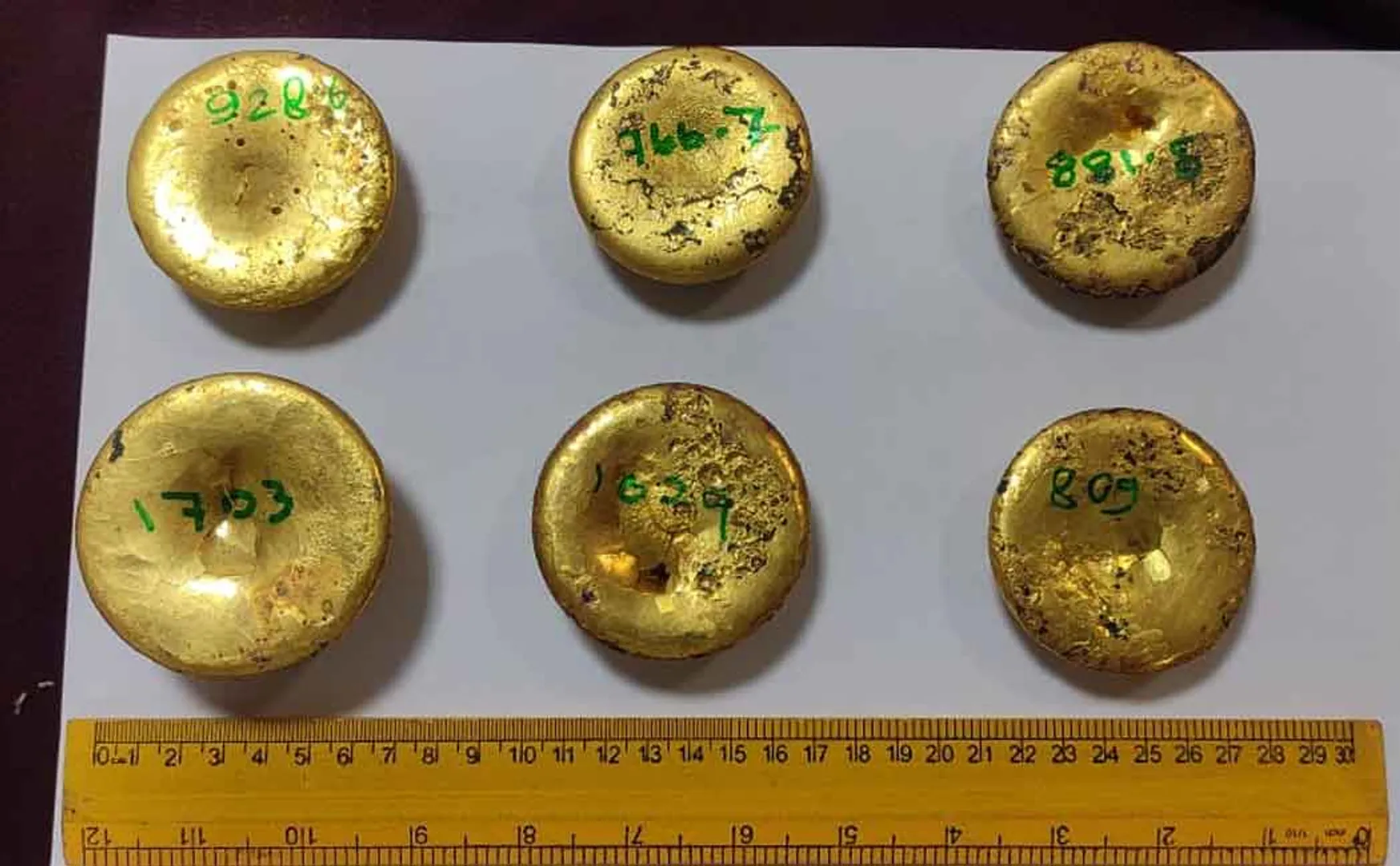 8 kg of gold smuggled in a modern way