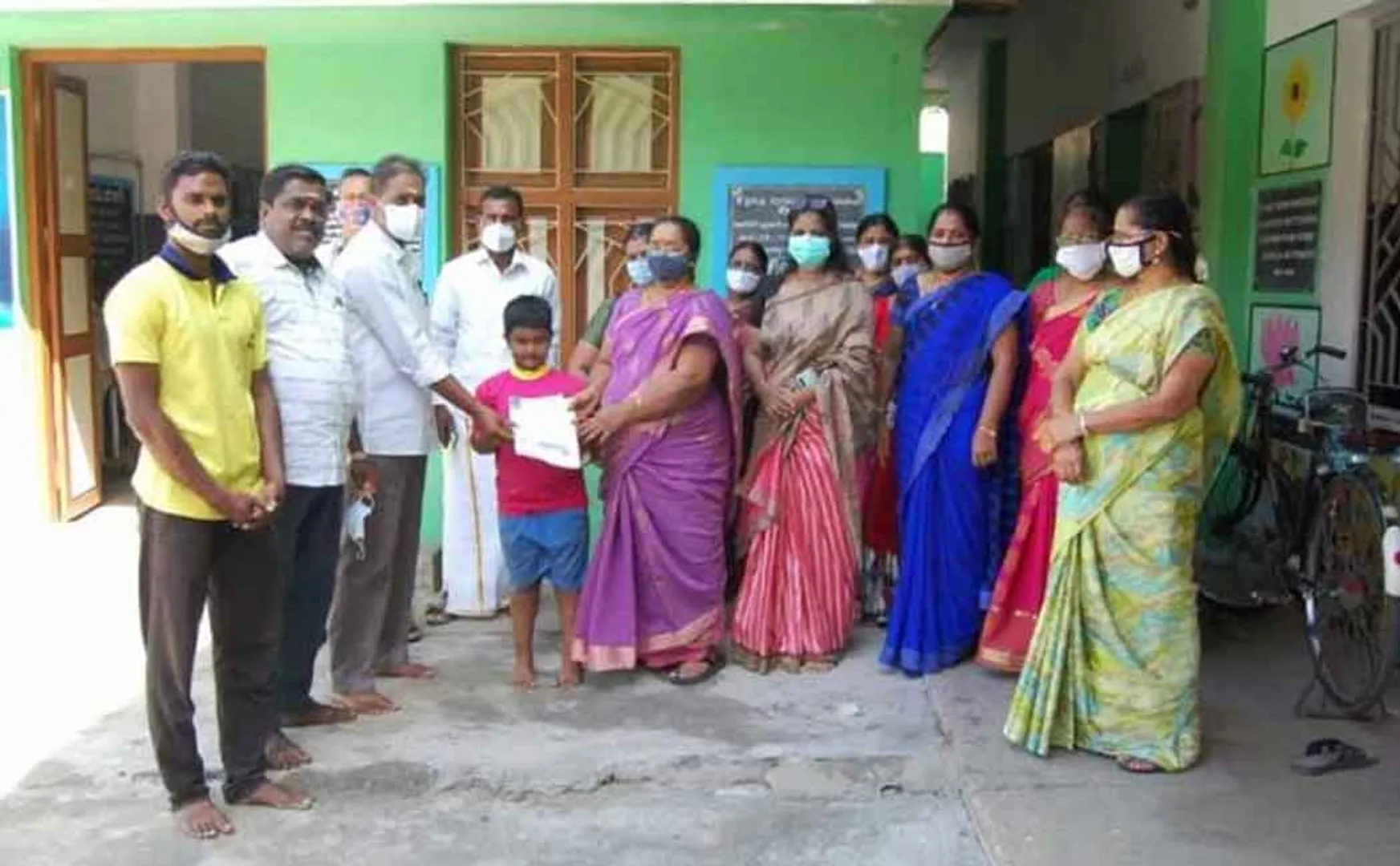 The head master who enrolled her daughter in a government school