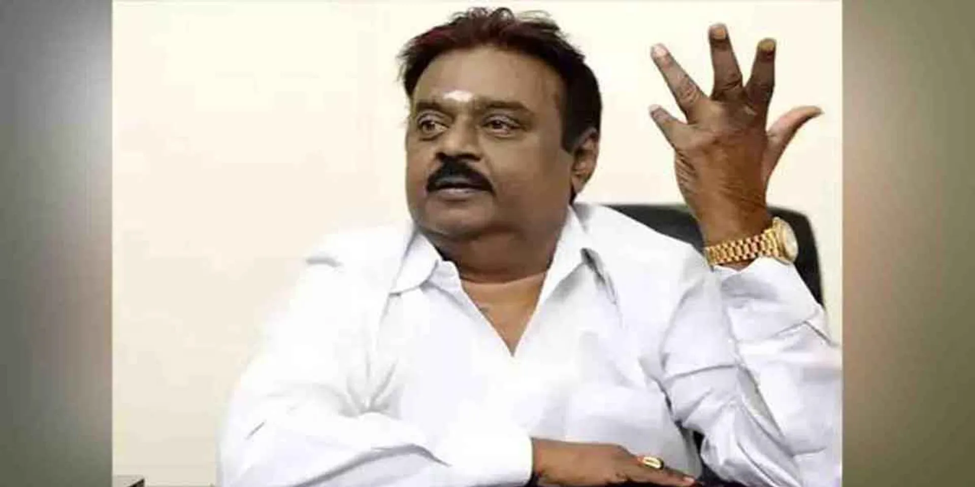"Central government should not allow Karnataka" - dmdk leader Vijayakand insists!