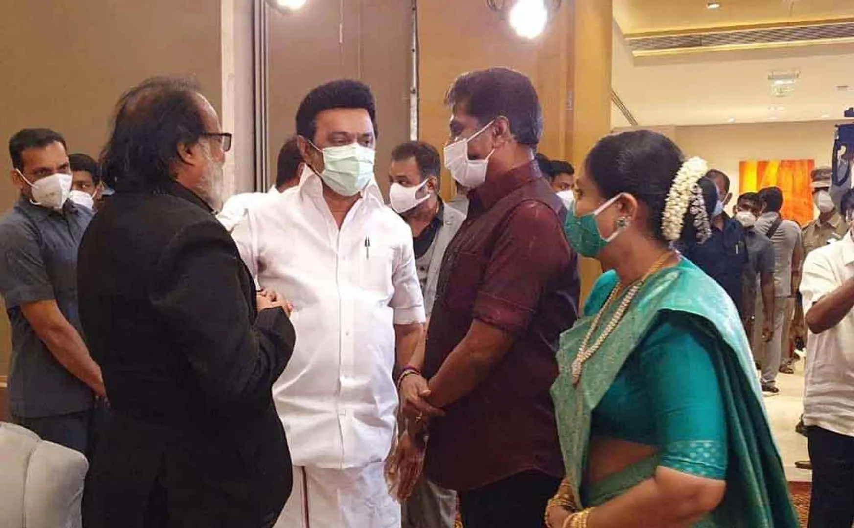Actor Ponvannan Saranya's family marriage function 