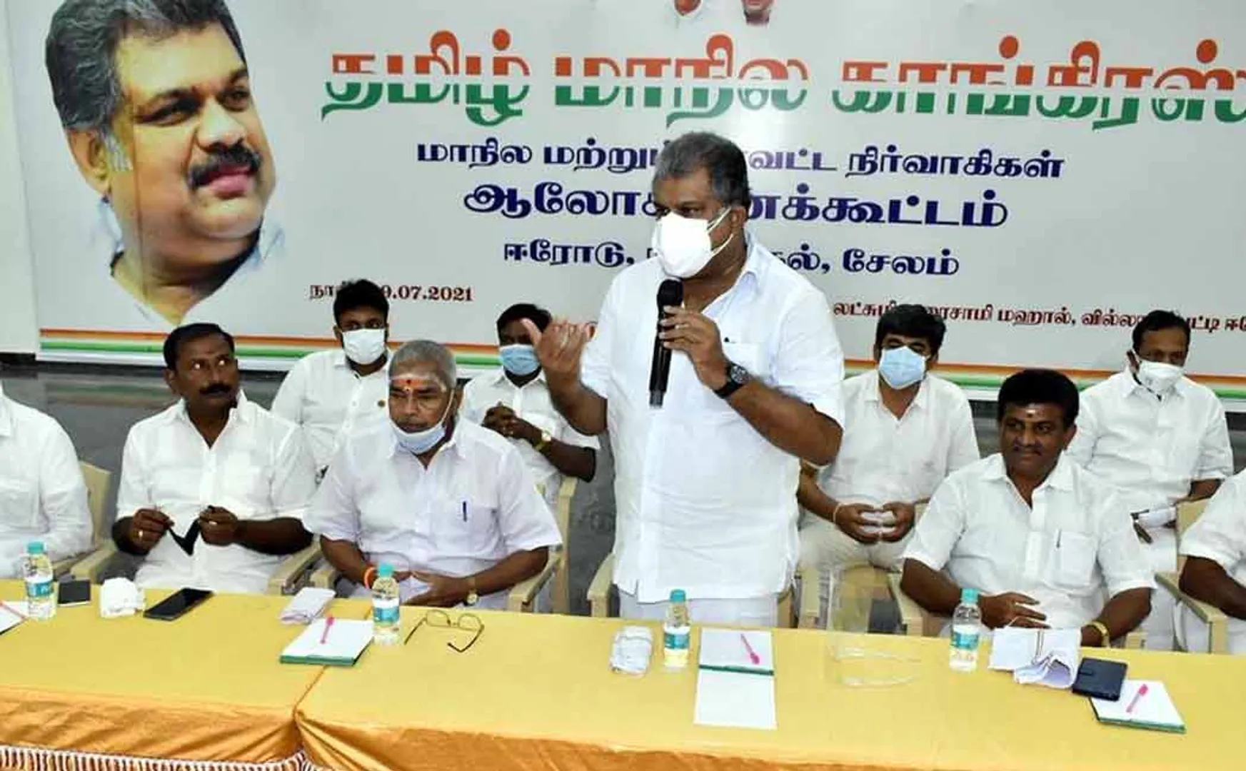 "The central government must remain steadfast in the matter of the Megha Dadu Dam." GK Vasan