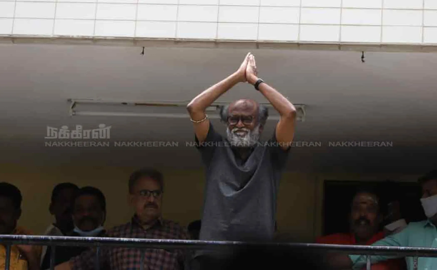 Actor Rajini in consultation with council executives .. (Pictures)
