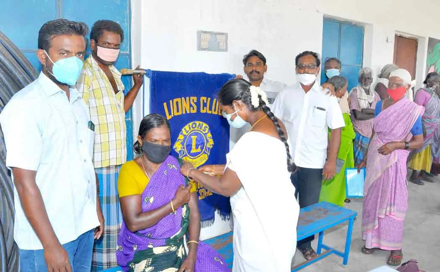 Vaccination camp in Perambalur district ..!