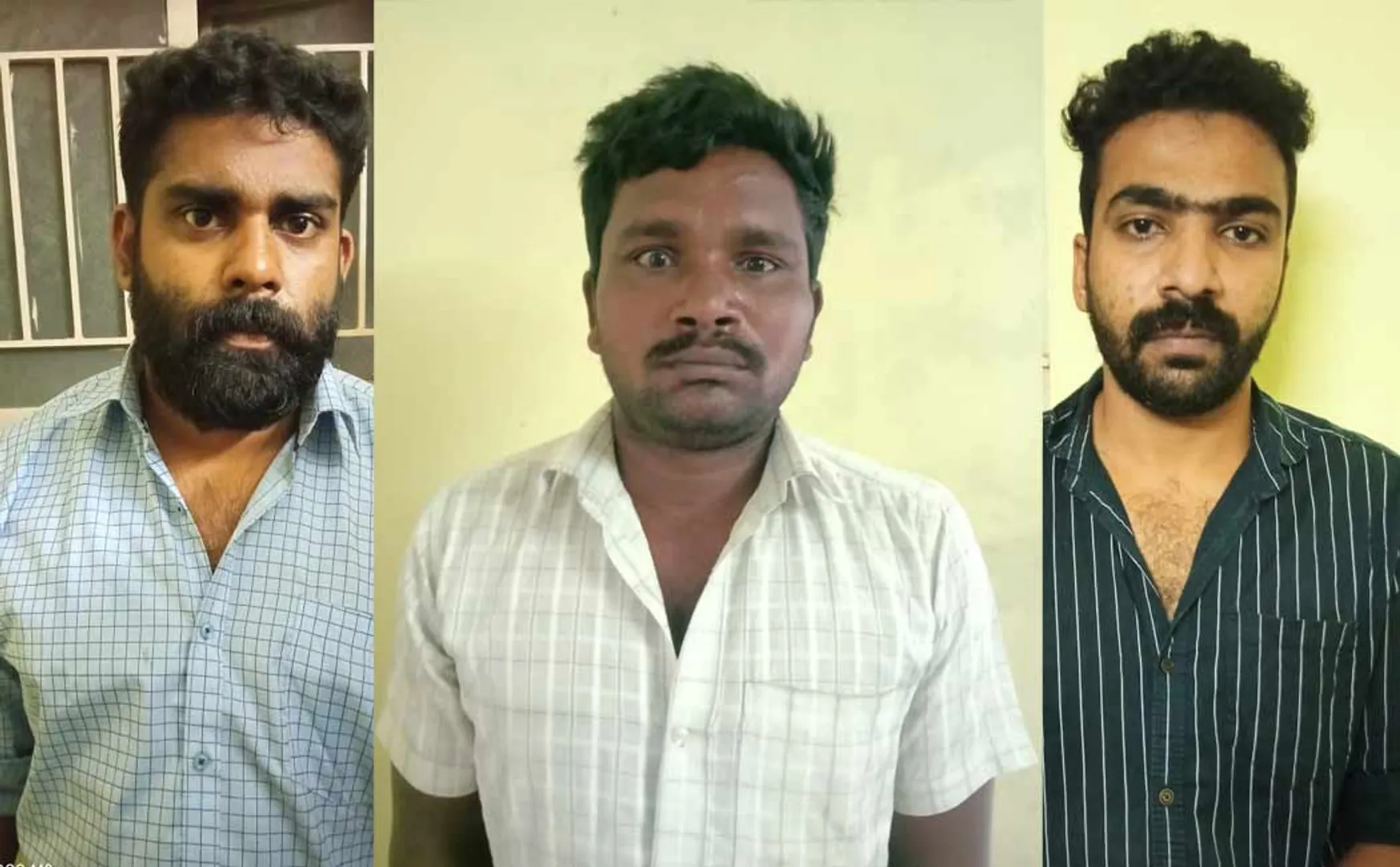The mob that stripped naked until they came to buy the van.. Jailed policemen