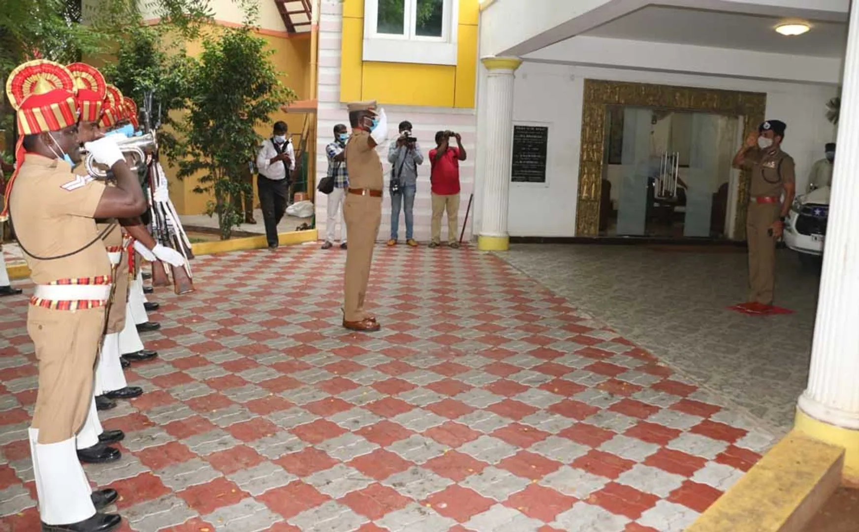 DGP Sylendrababu issued orders to police officers