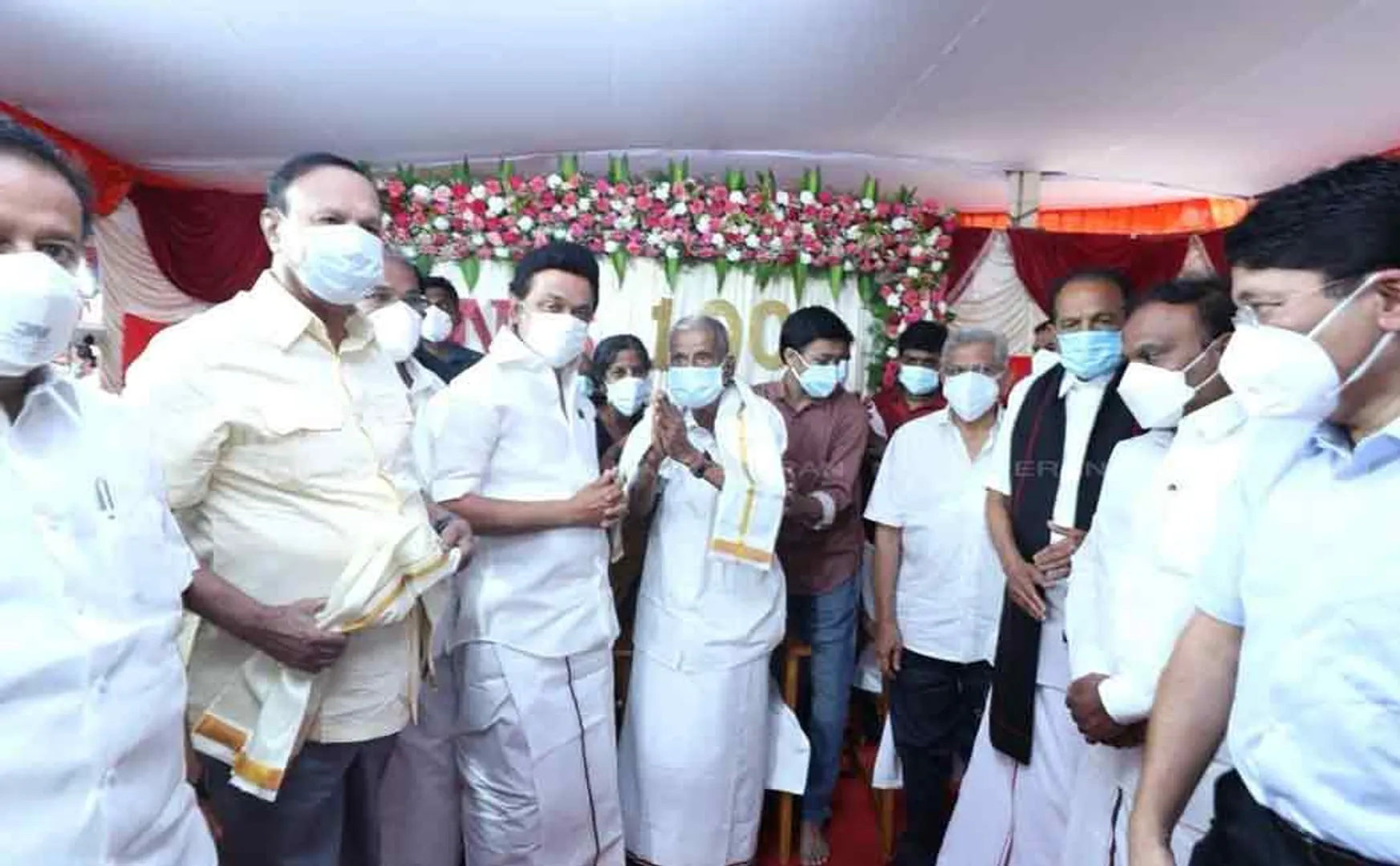 C.P.I.M.  leader Sankarayya's 100th birthday  
