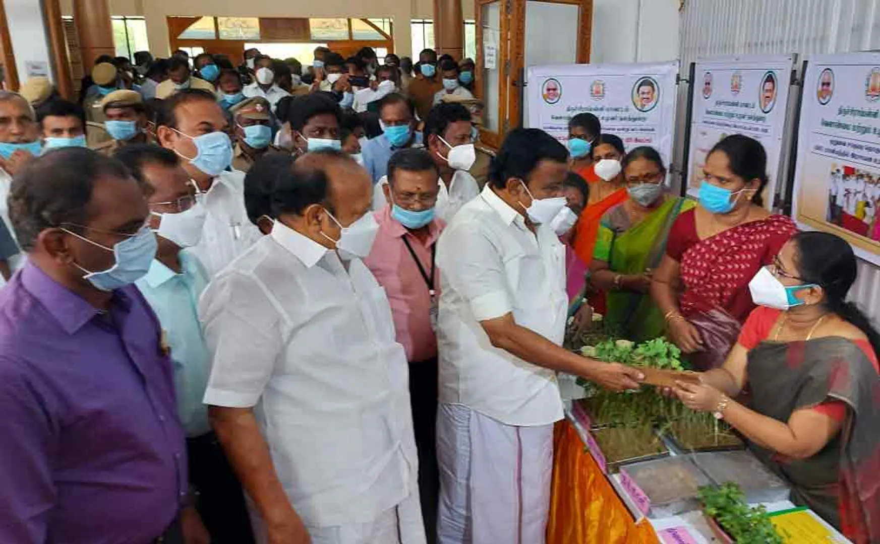 Agricultural Financial Statement; Minister MRK Paneer Selvam in consultation with farmers. ..!
