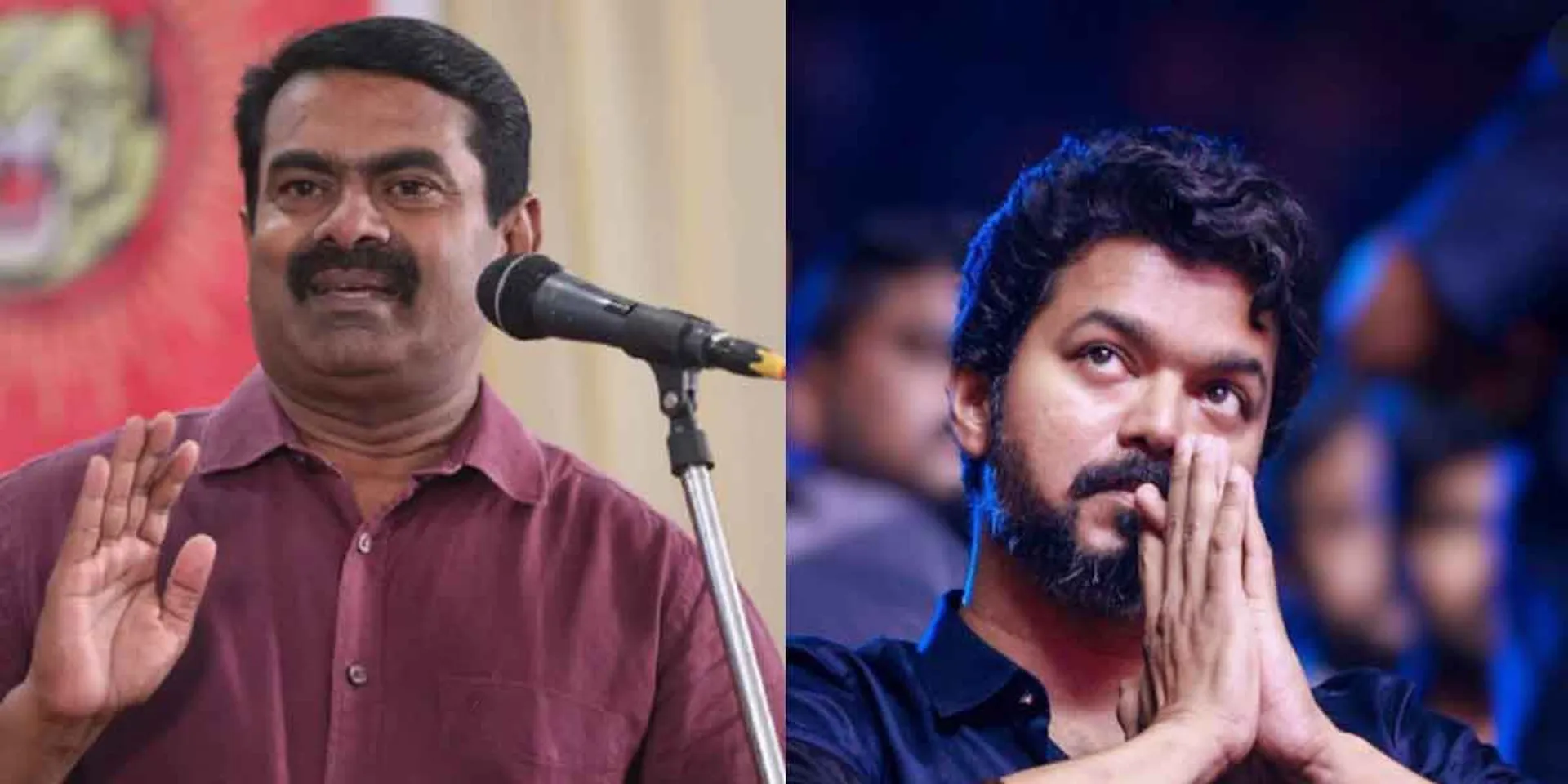  '' Anyone who wants to deceive the government will not go to court '' - Seeman supports actor Vijay!