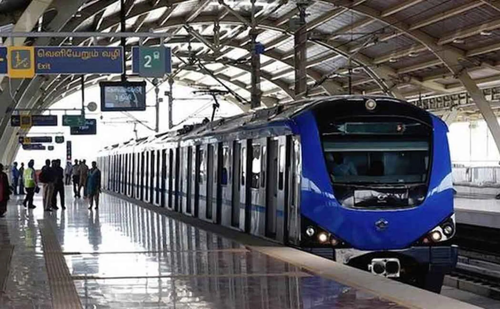 sunday chennai metro train service 