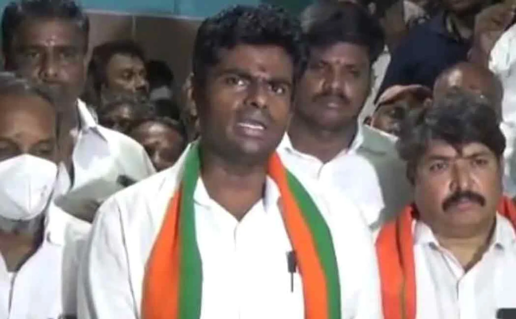 BJP State Leader Annamalai addressed press at Madurai  